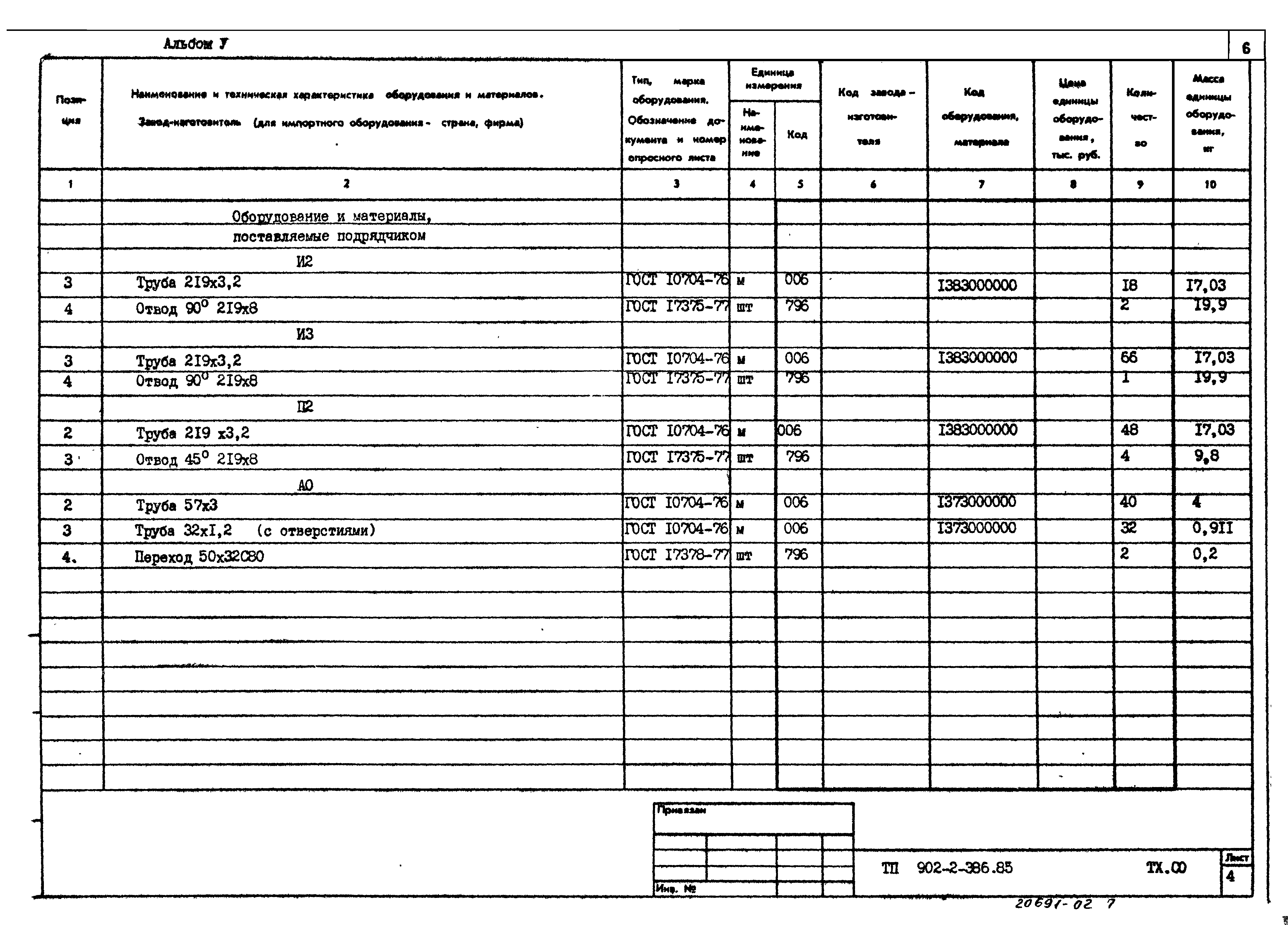 Типовой проект 902-2-386.85