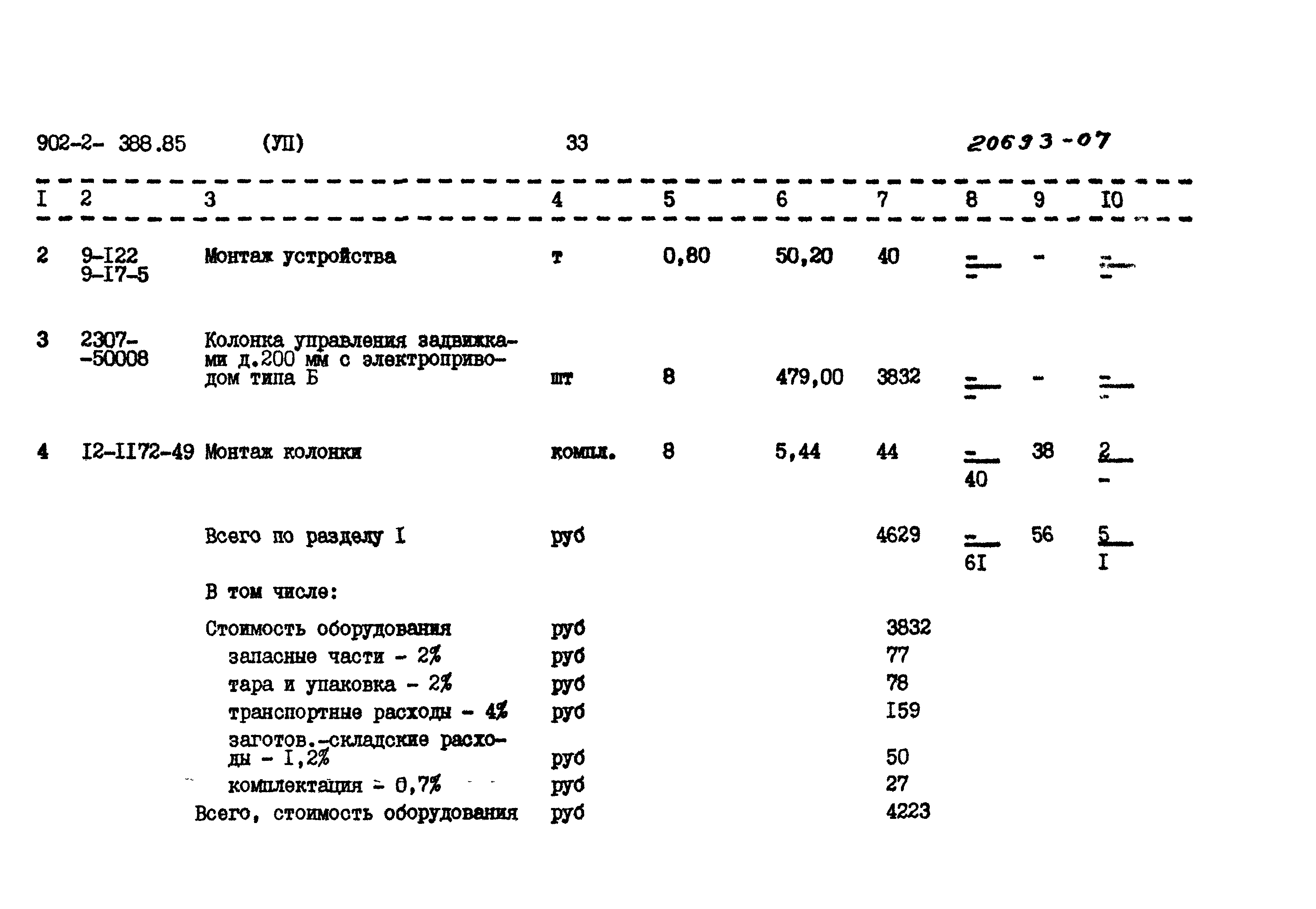 Типовой проект 902-2-388.85
