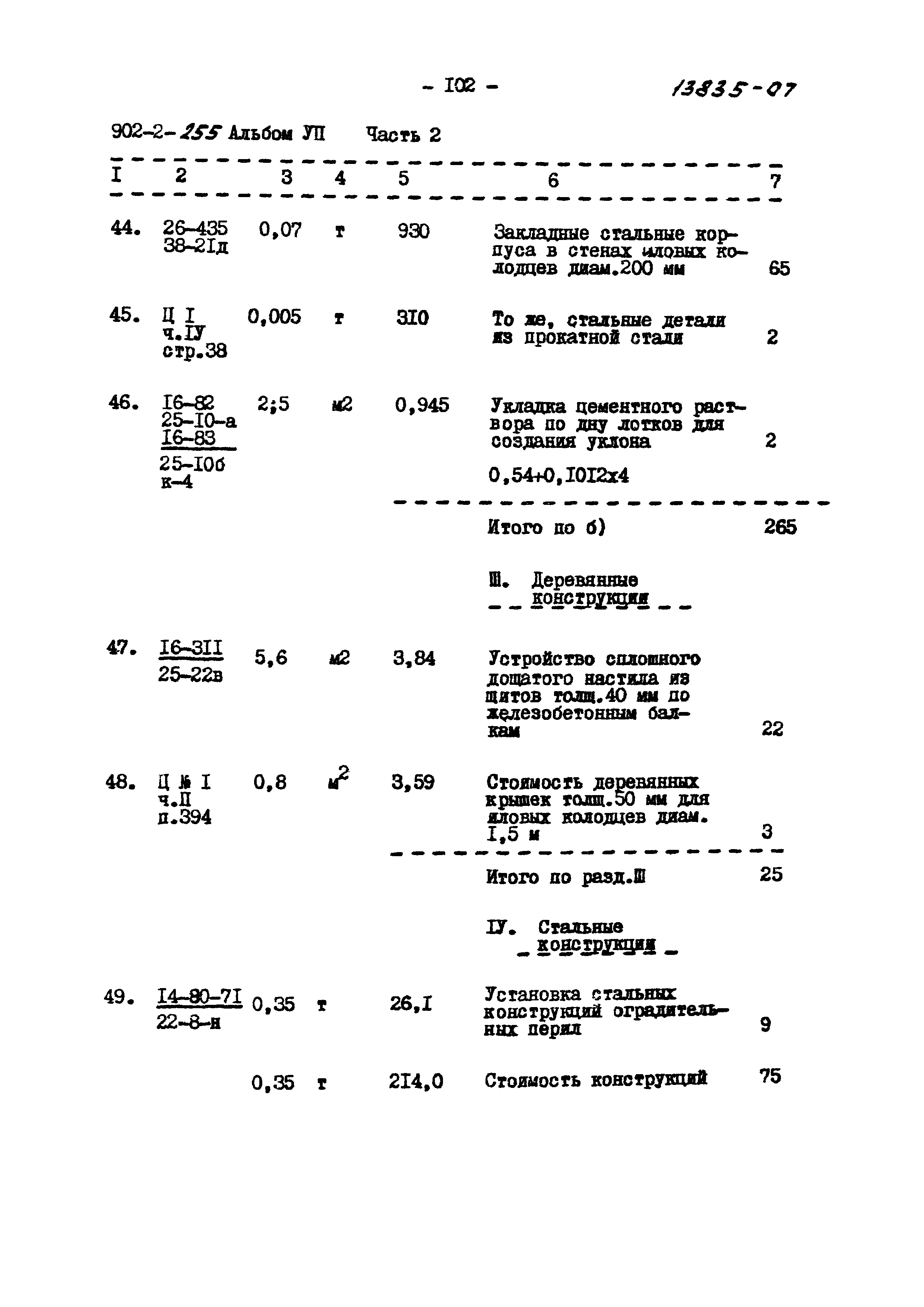 Типовой проект 902-2-255