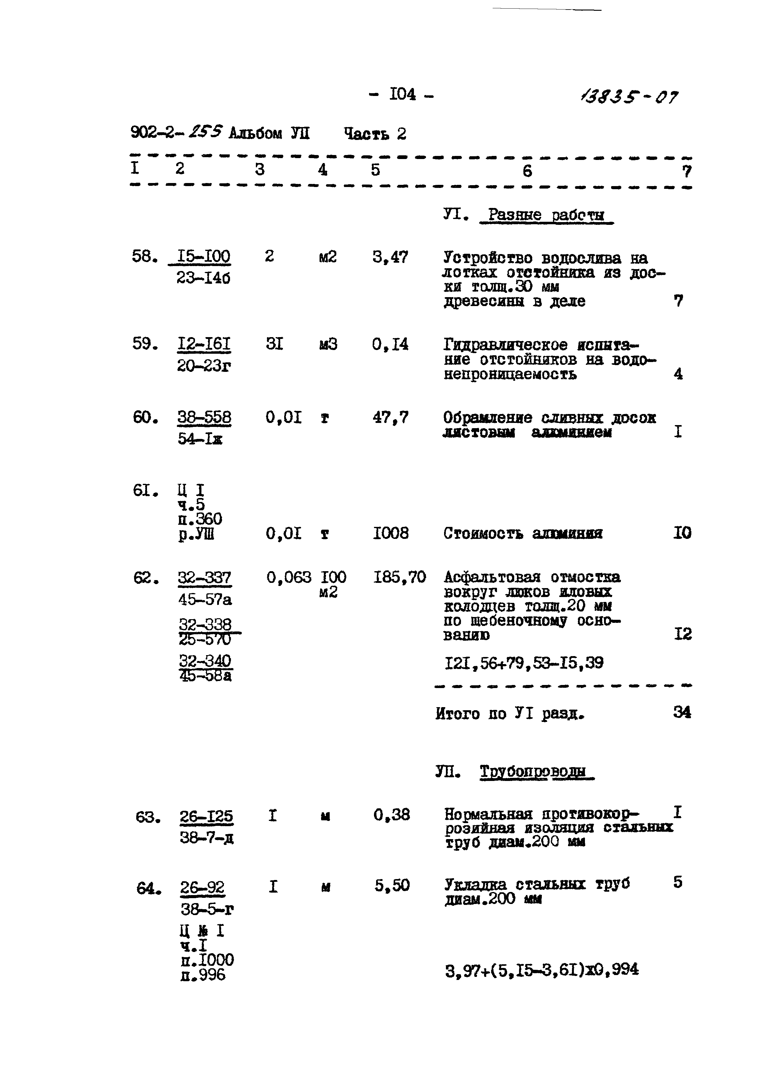 Типовой проект 902-2-255