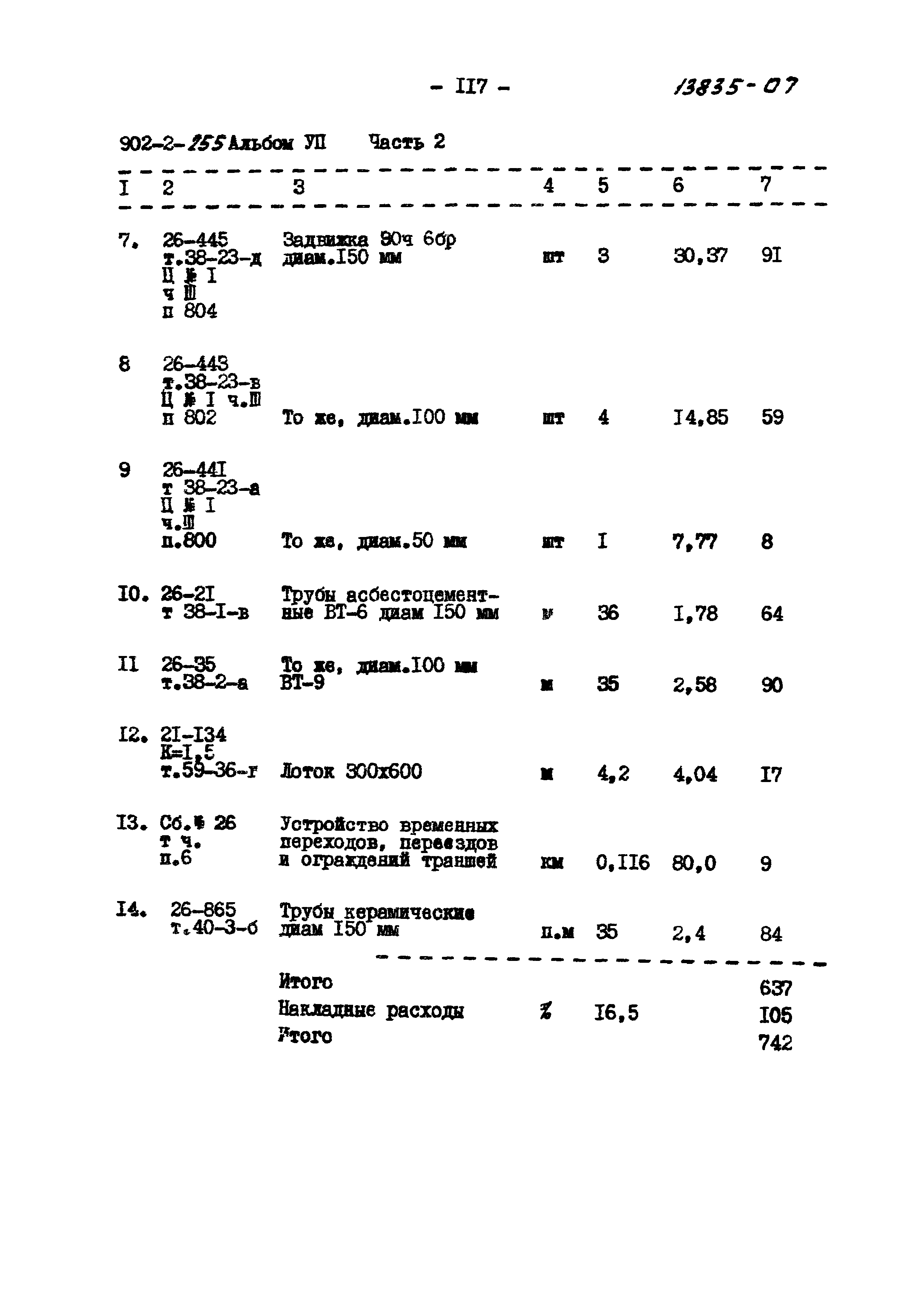 Типовой проект 902-2-255