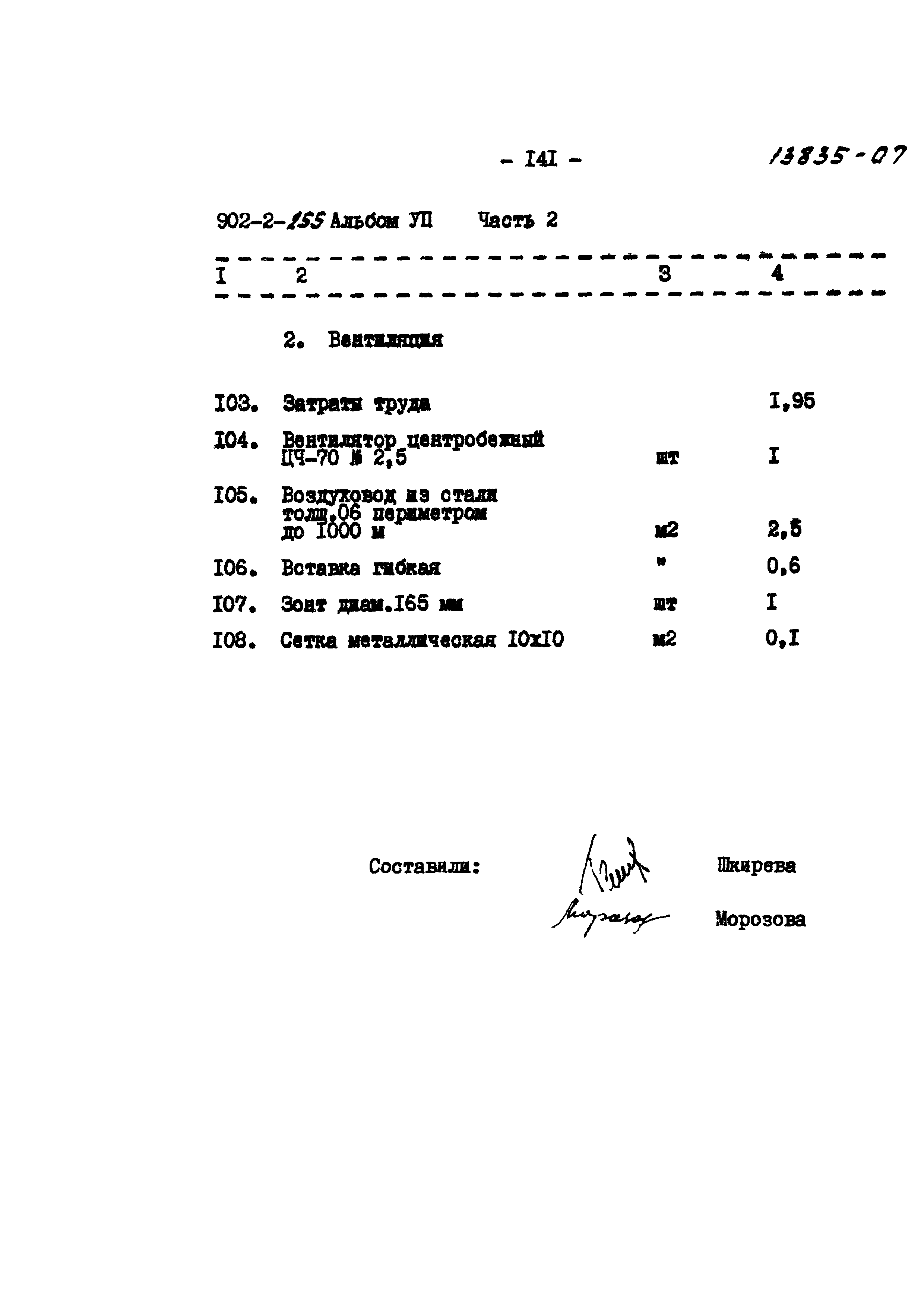 Типовой проект 902-2-255