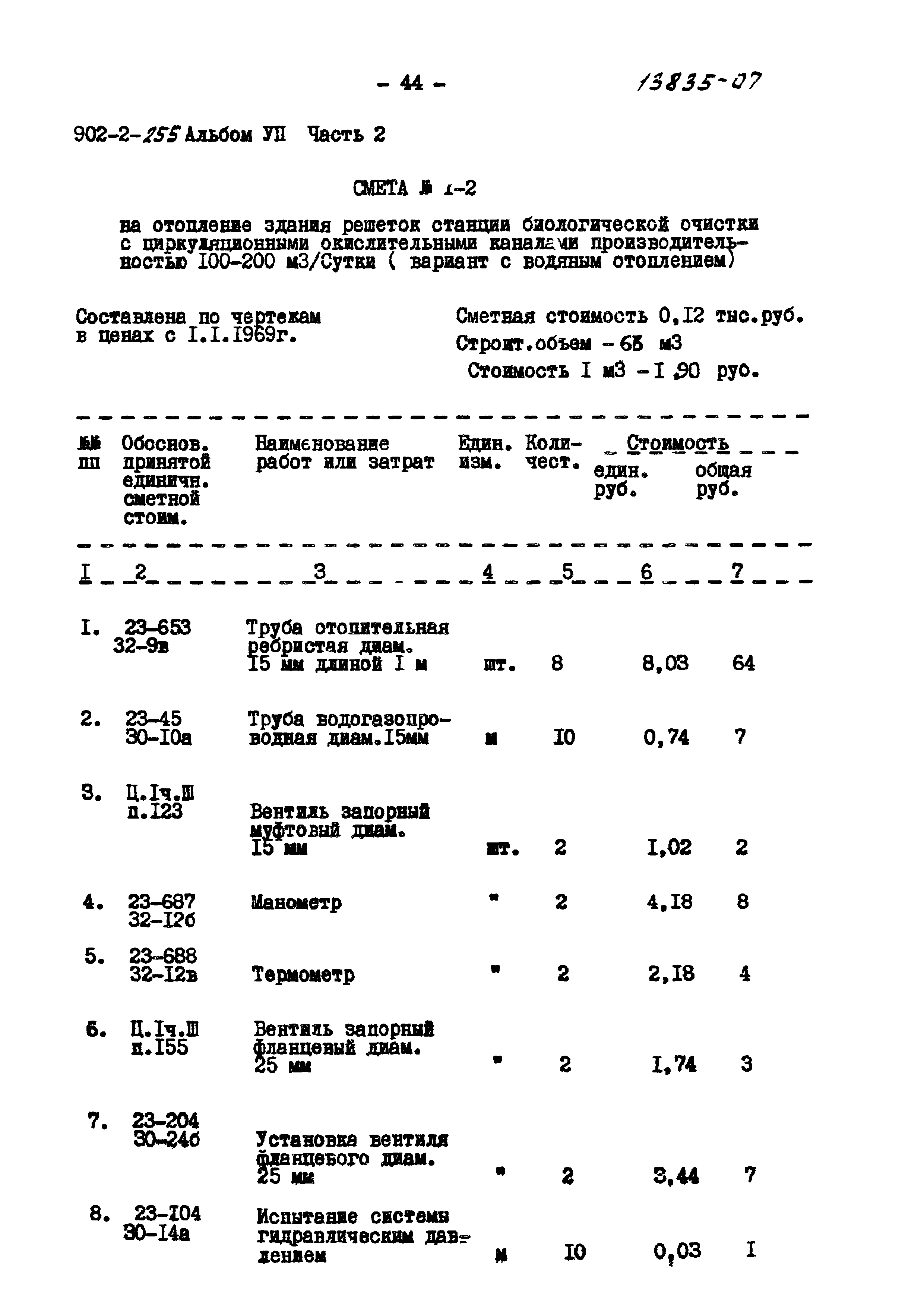 Типовой проект 902-2-255