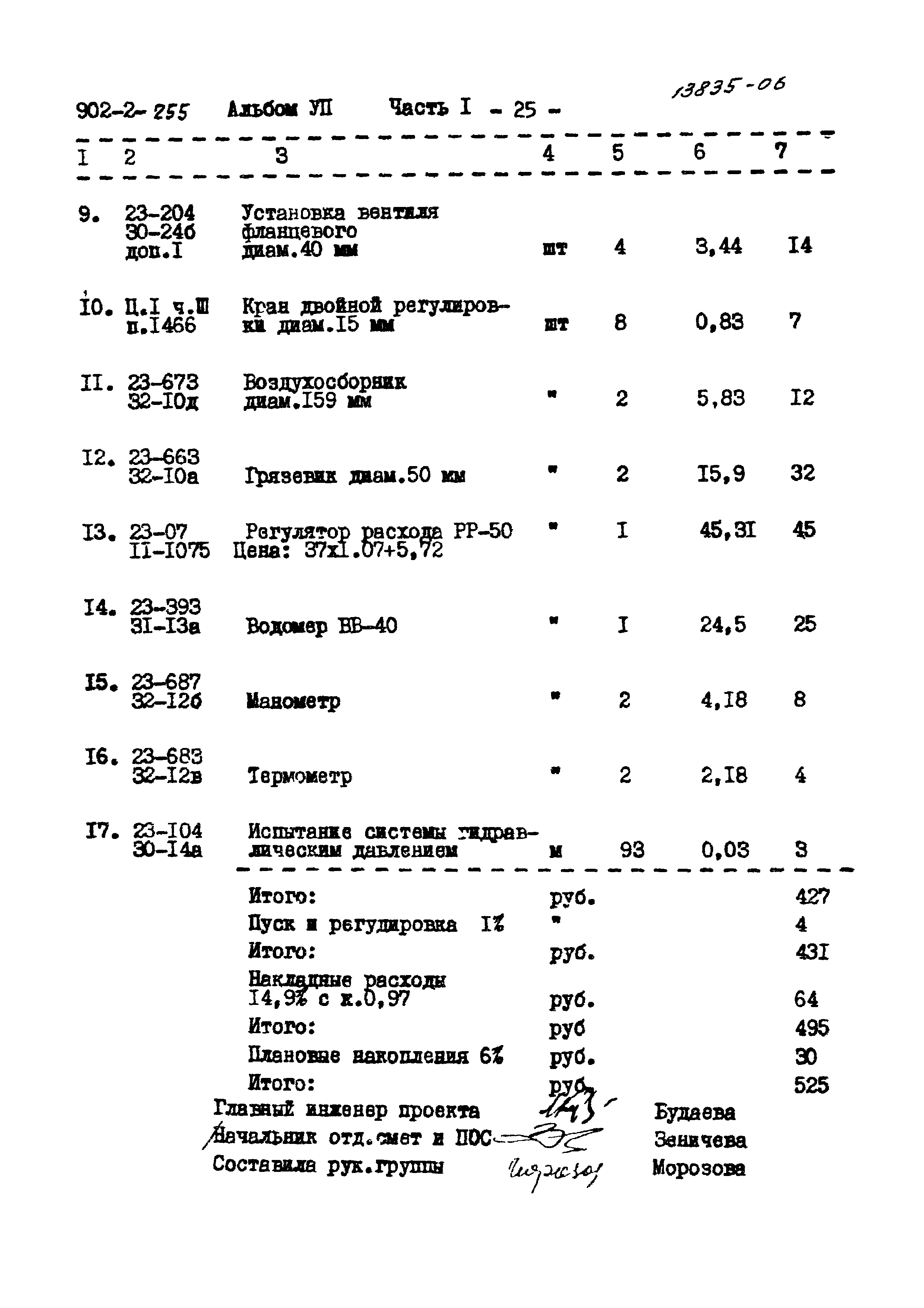 Типовой проект 902-2-255