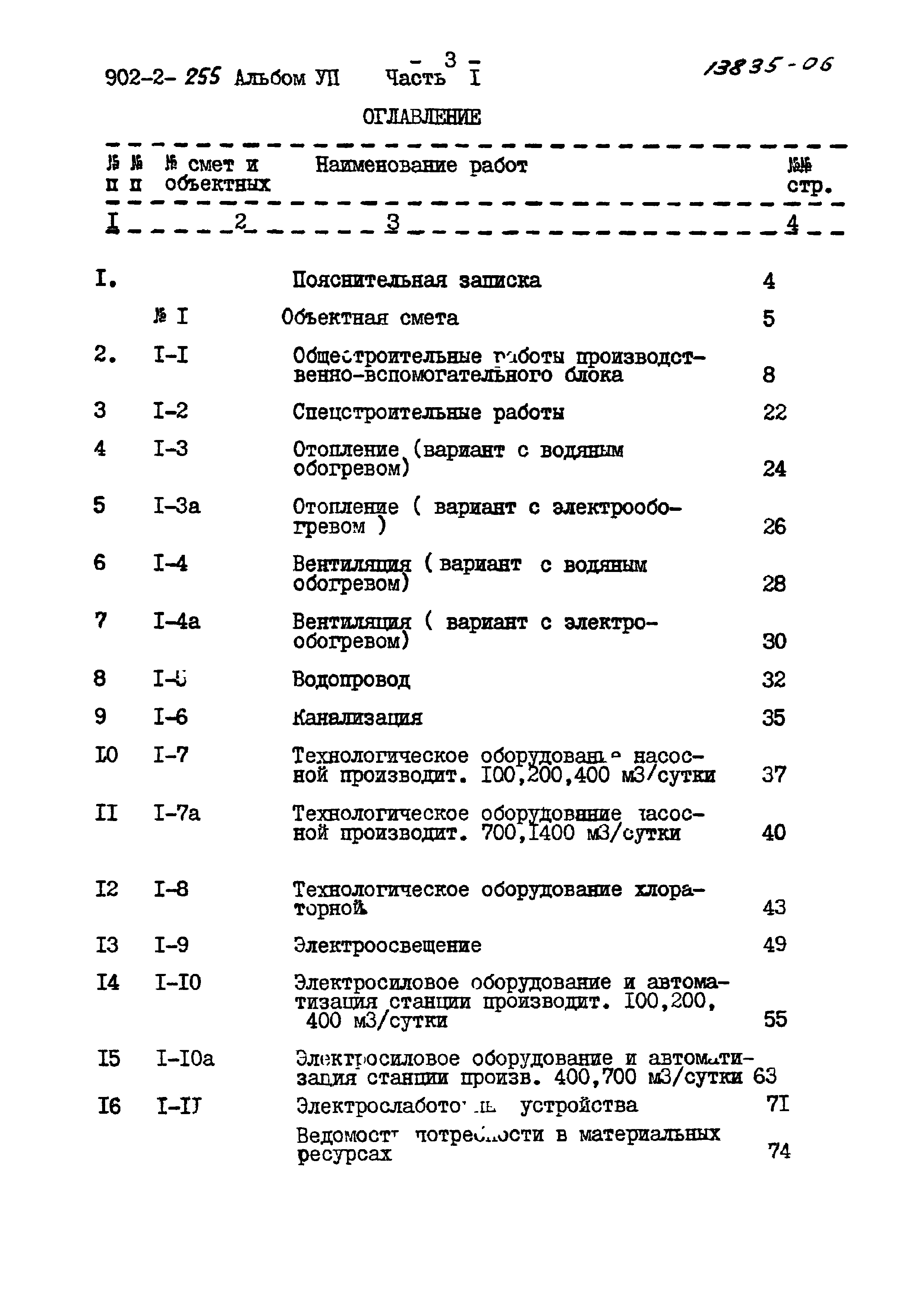Типовой проект 902-2-255