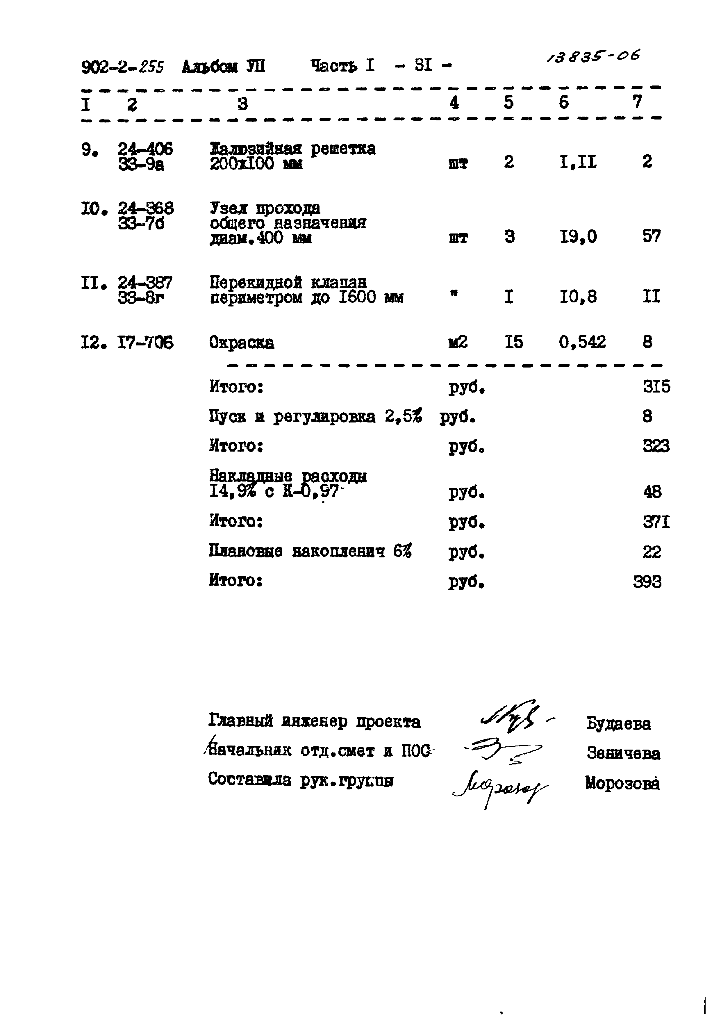 Типовой проект 902-2-255