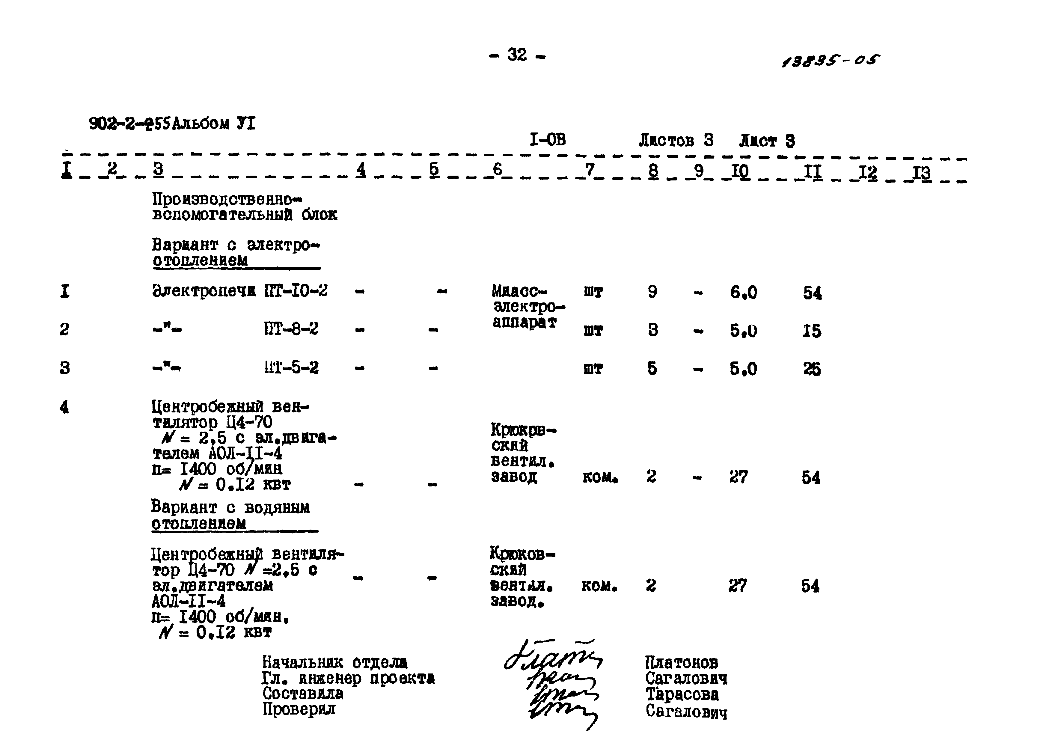 Типовой проект 902-2-255