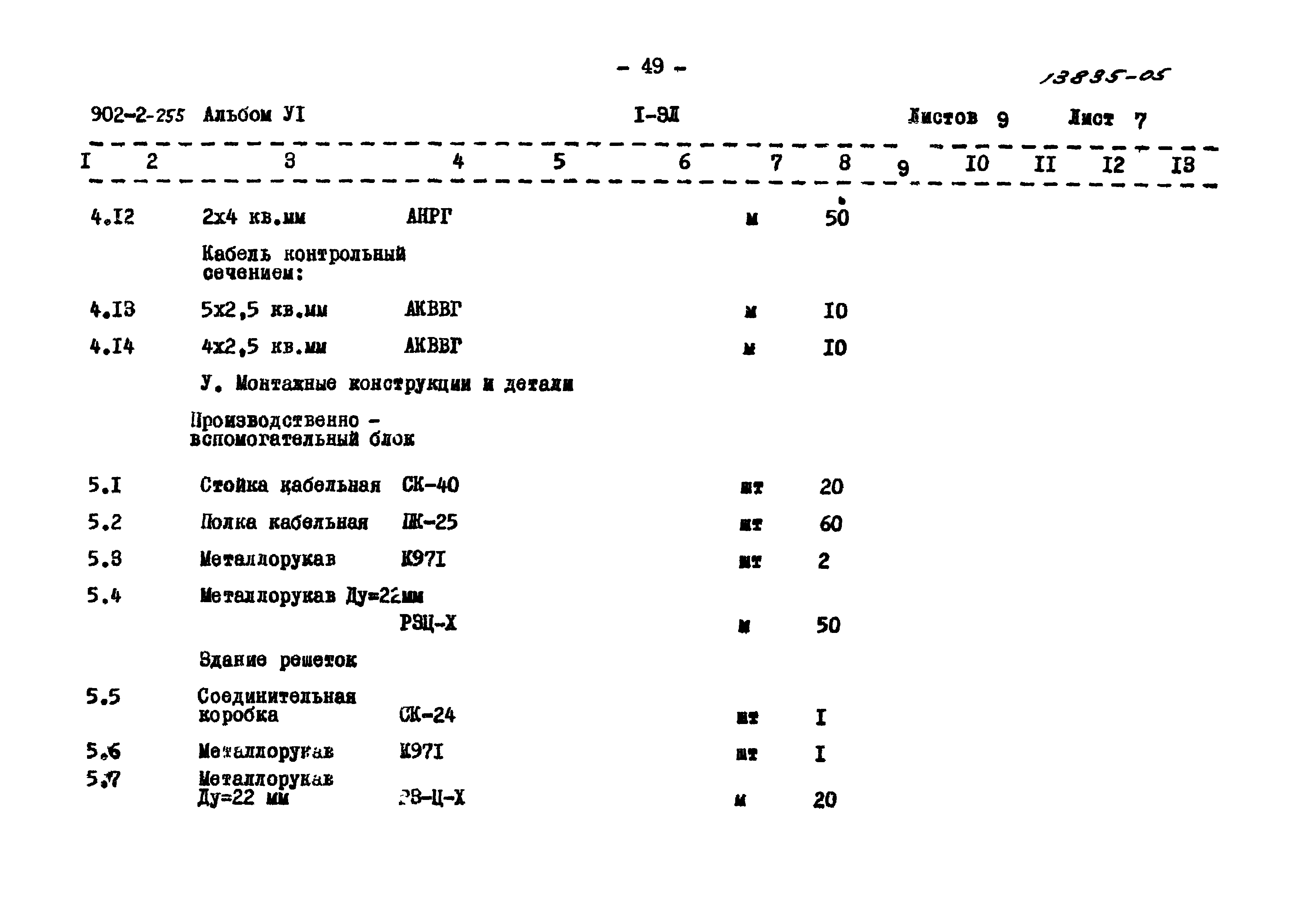 Типовой проект 902-2-255