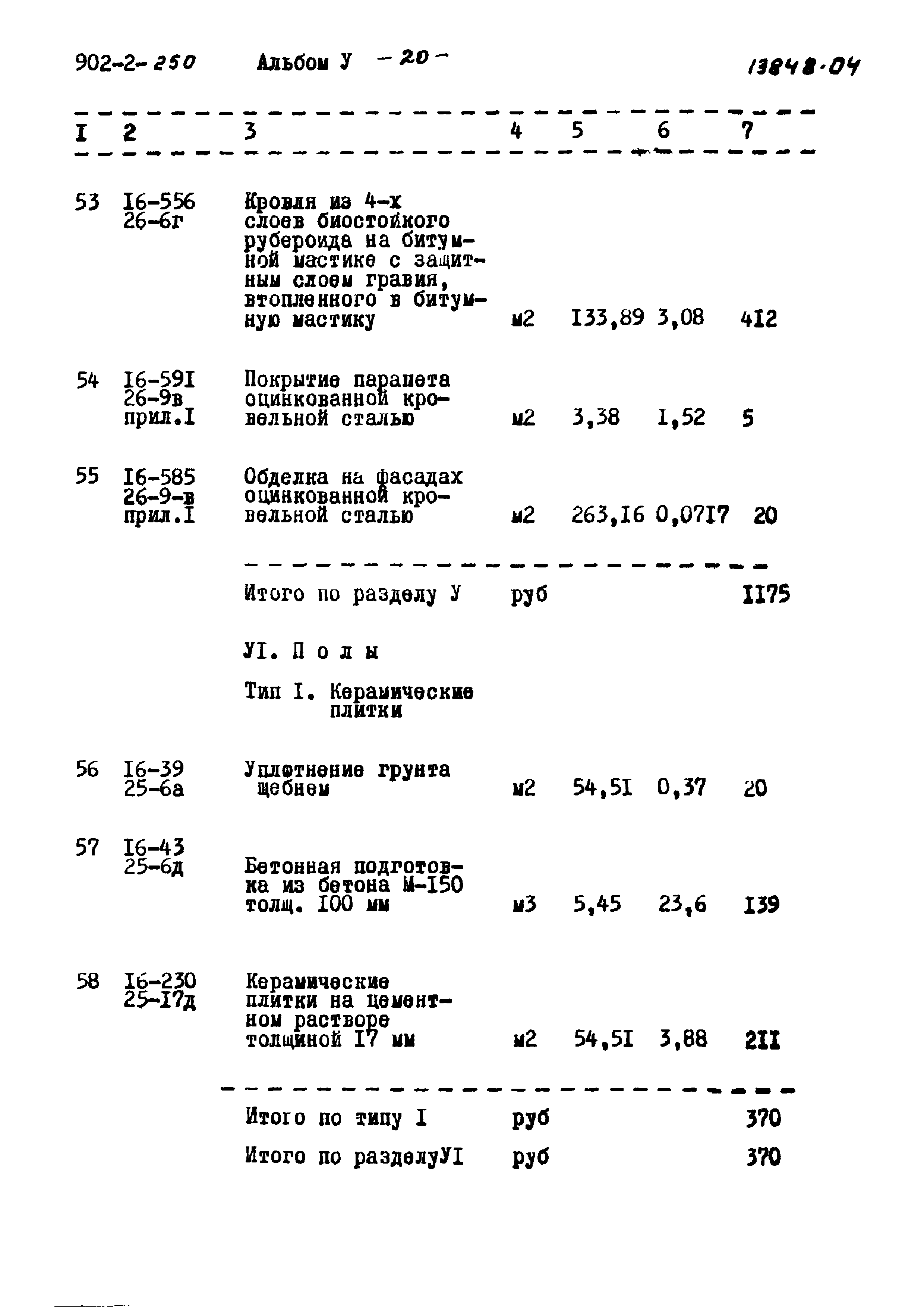 Типовой проект 902-2-250