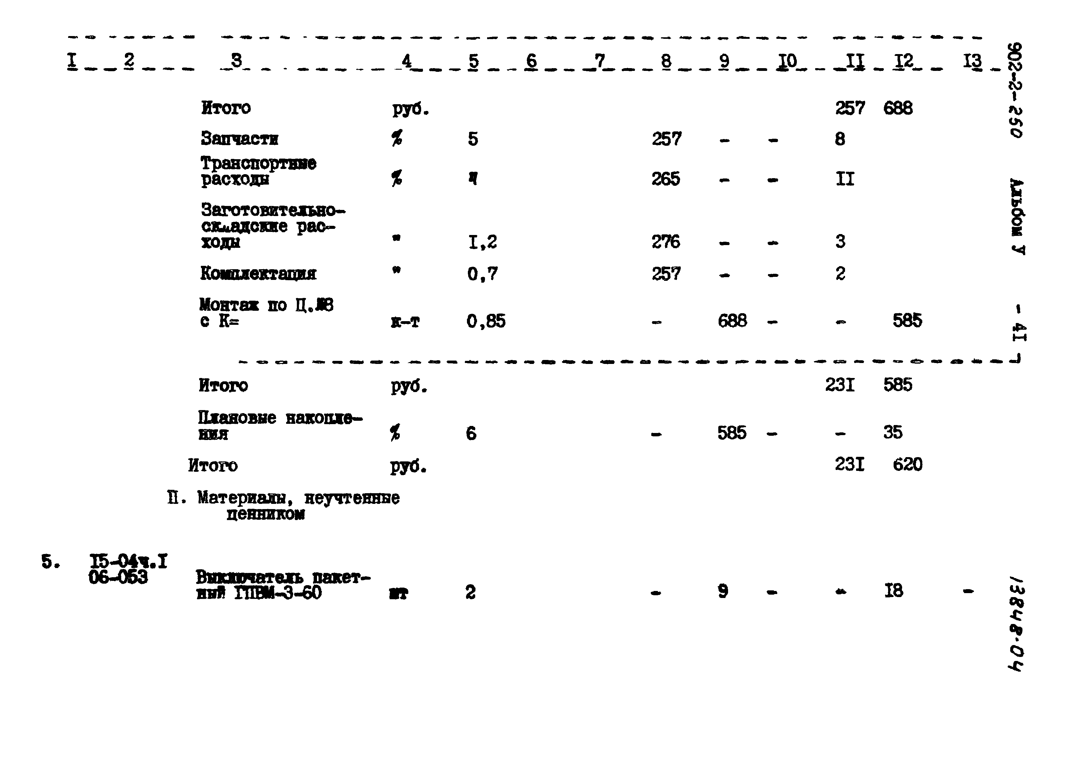 Типовой проект 902-2-250