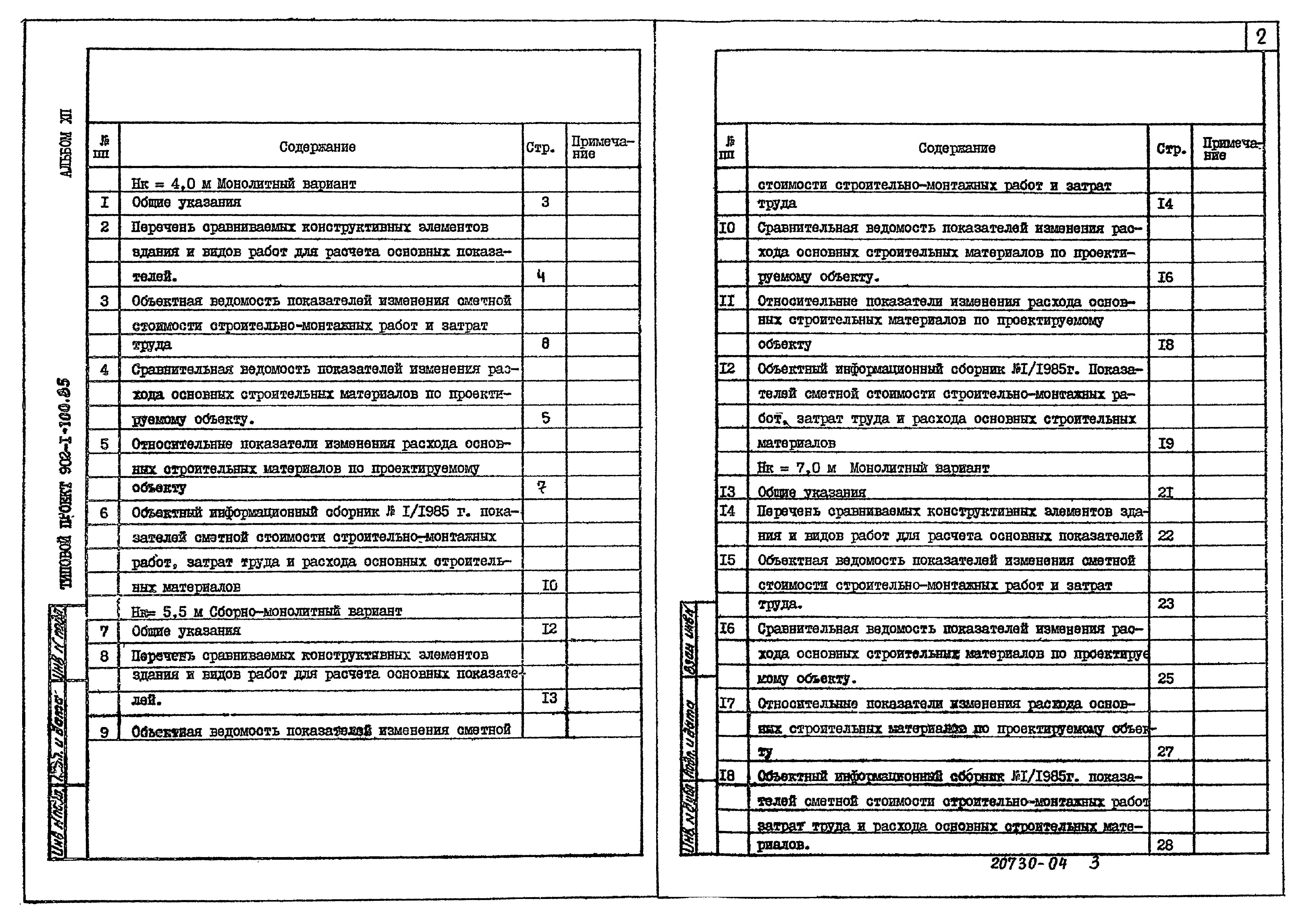 Типовой проект 902-1-100.85