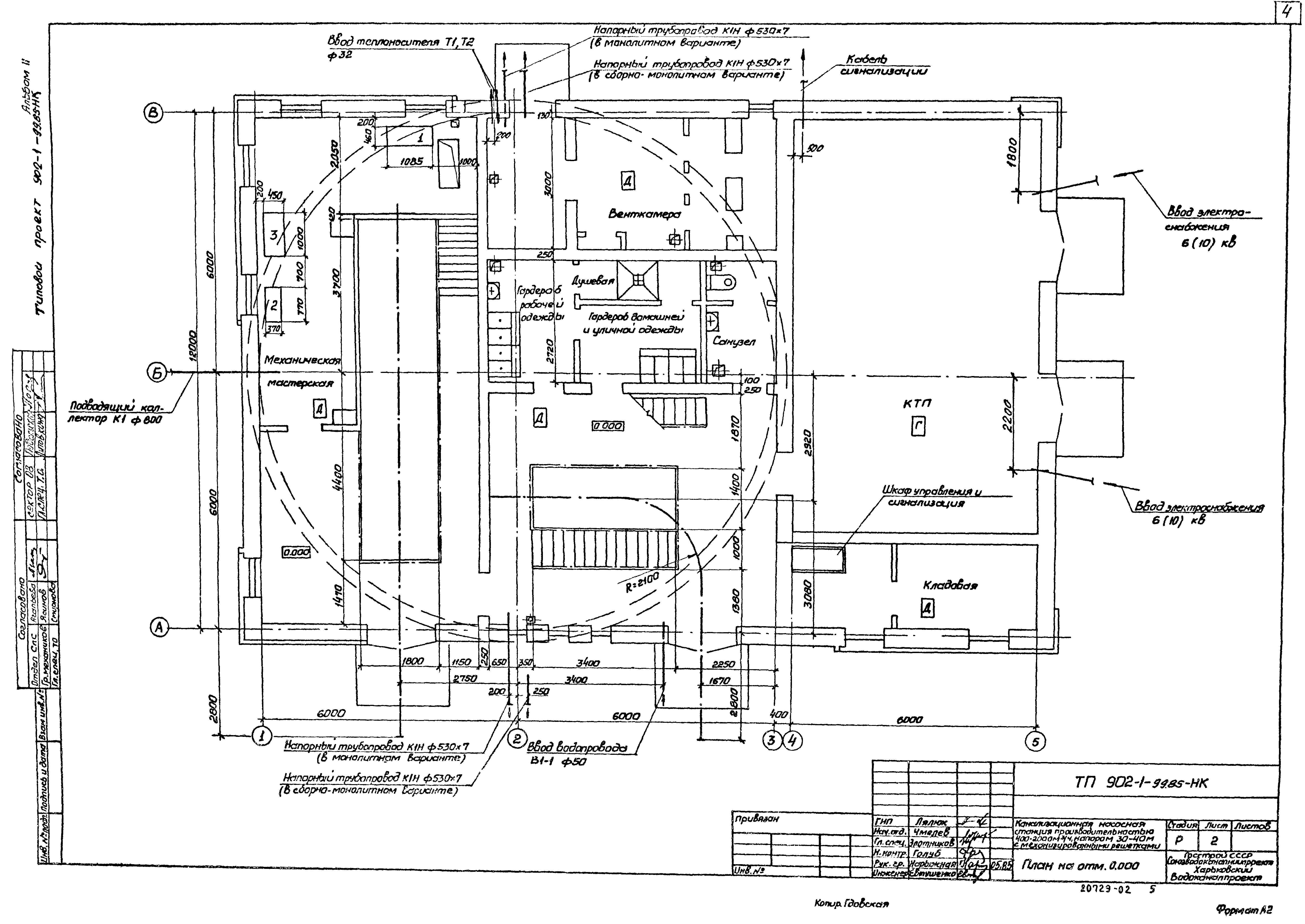 Типовой проект 902-1-100.85