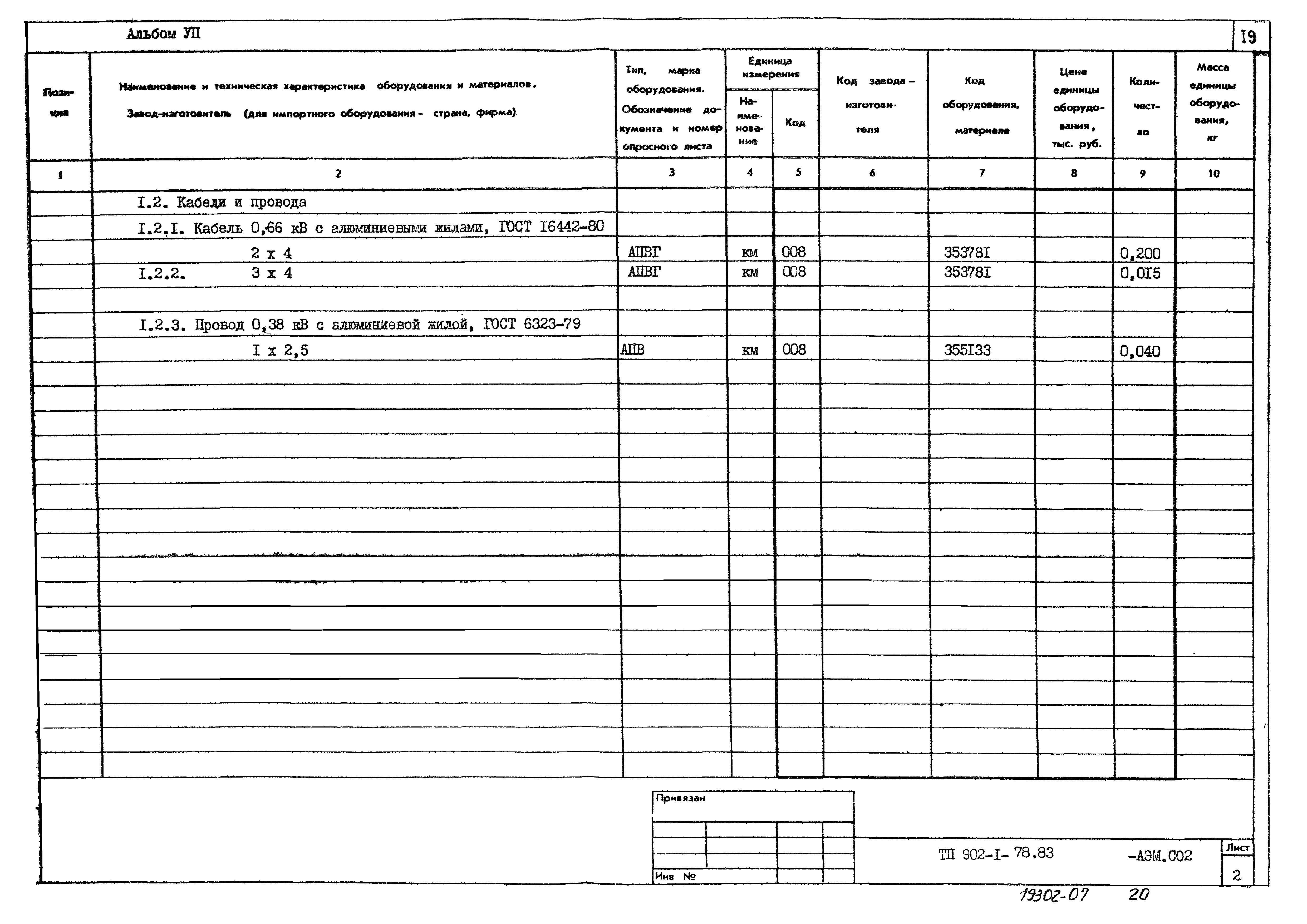 Типовой проект 902-1-78.83