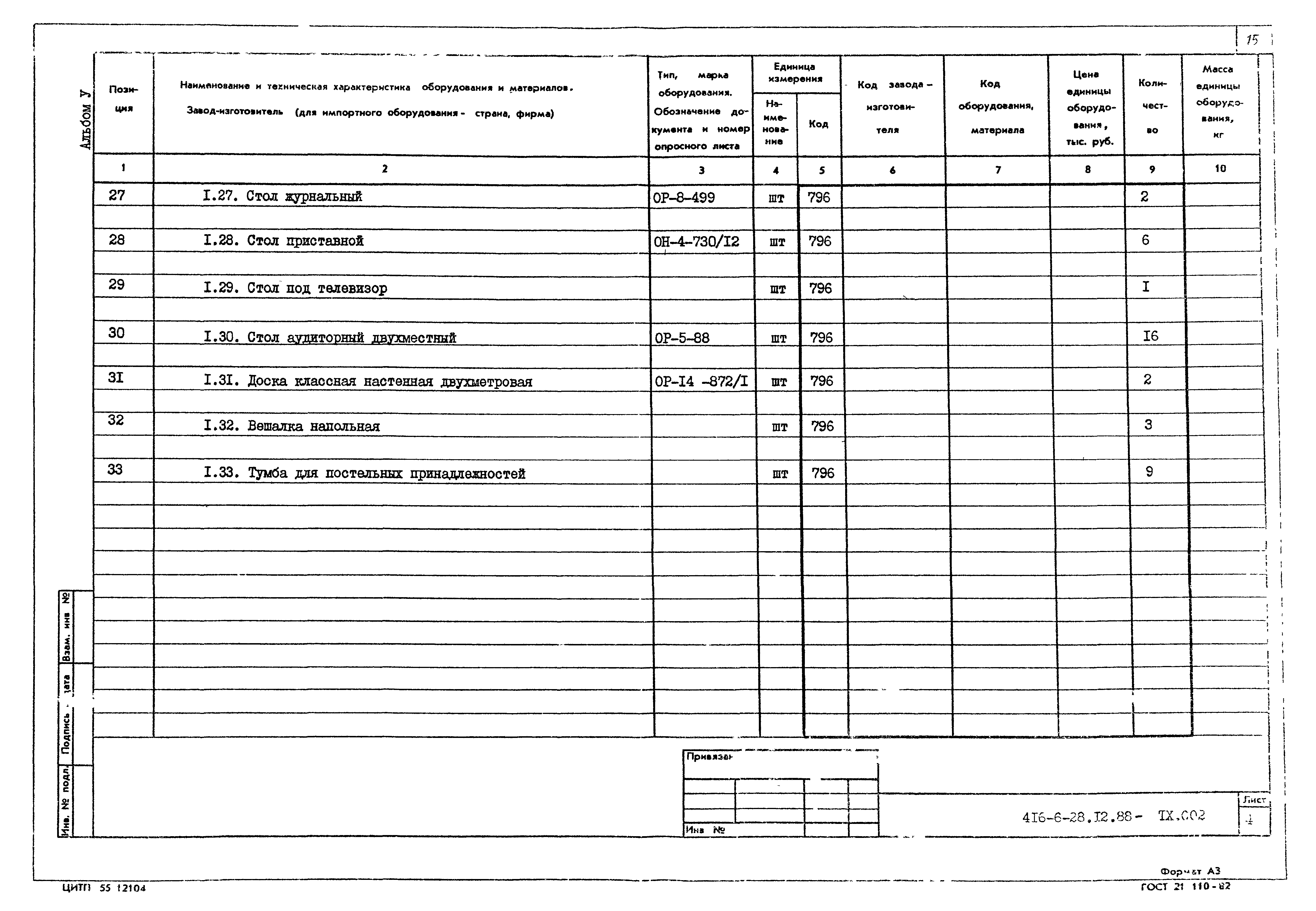 Типовой проект 416-6-28.12.88