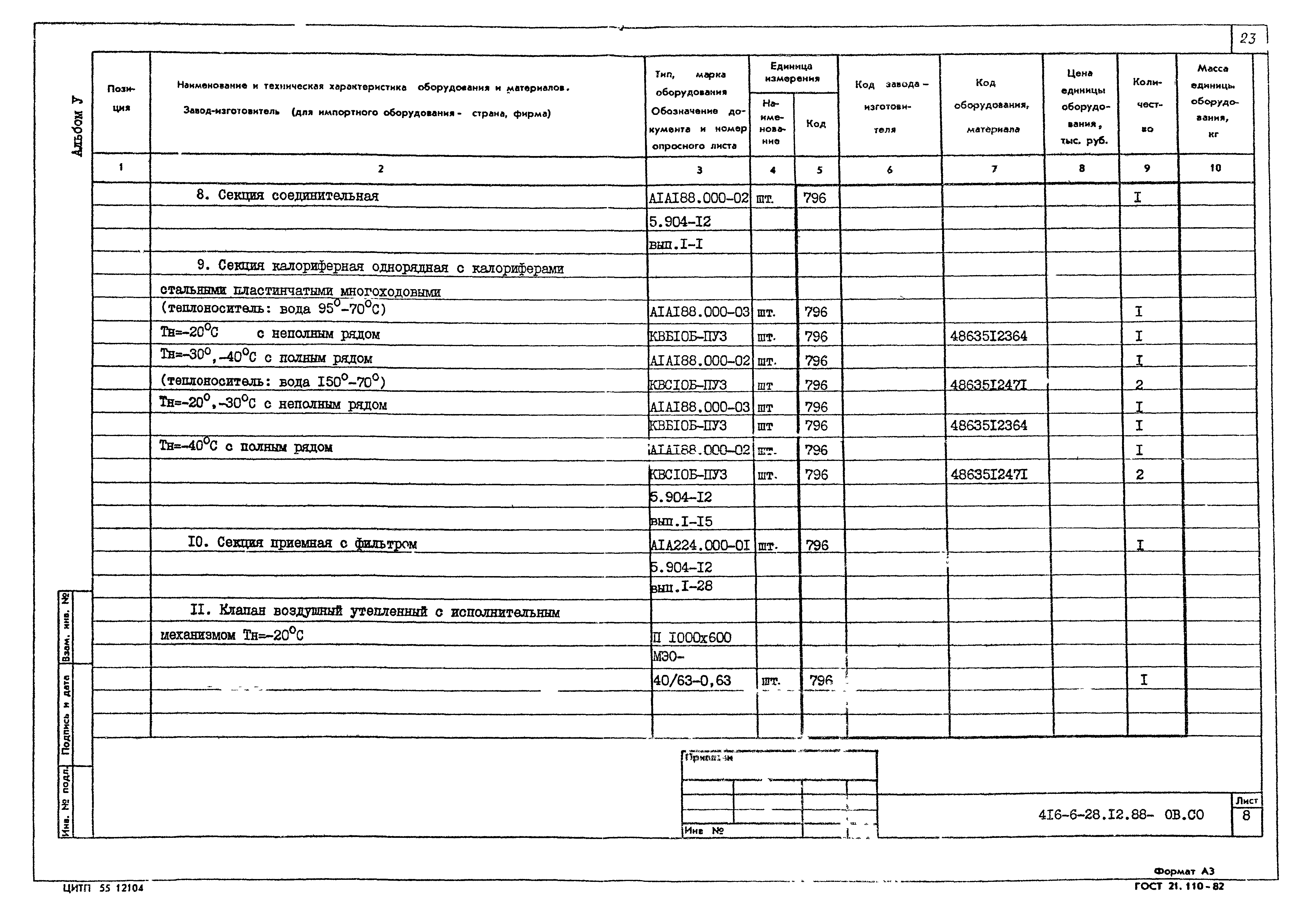 Типовой проект 416-6-28.12.88