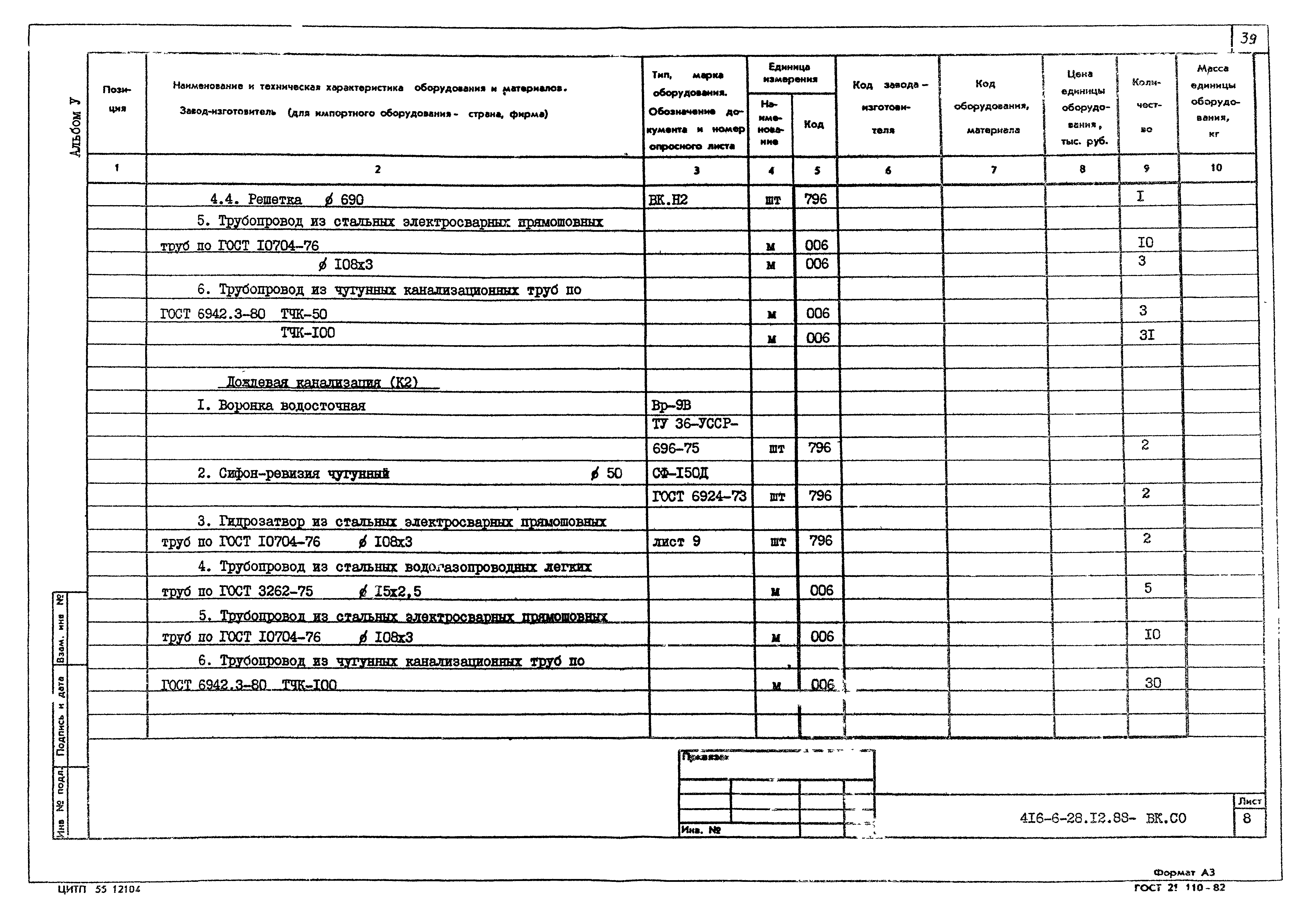 Типовой проект 416-6-28.12.88