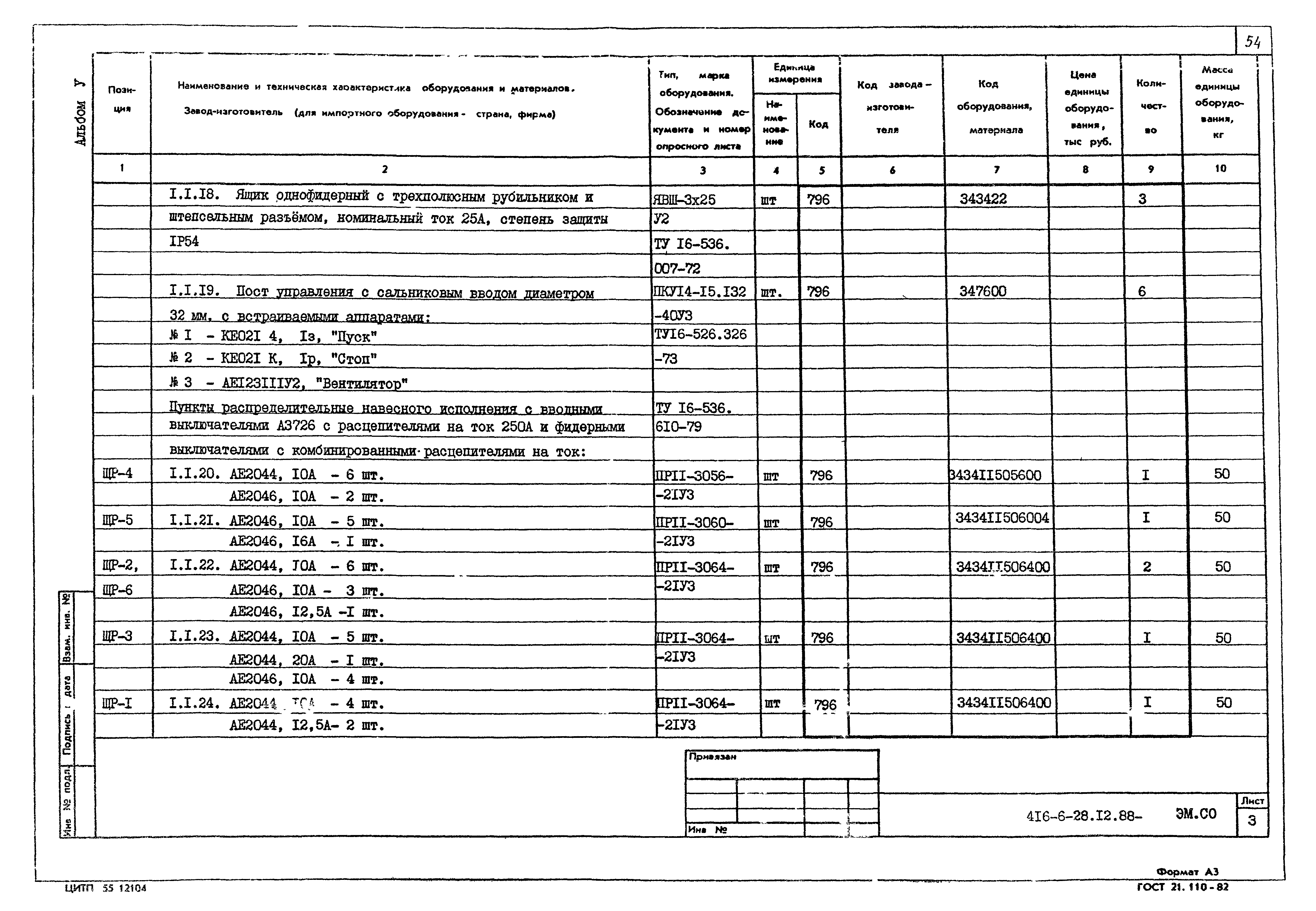 Типовой проект 416-6-28.12.88