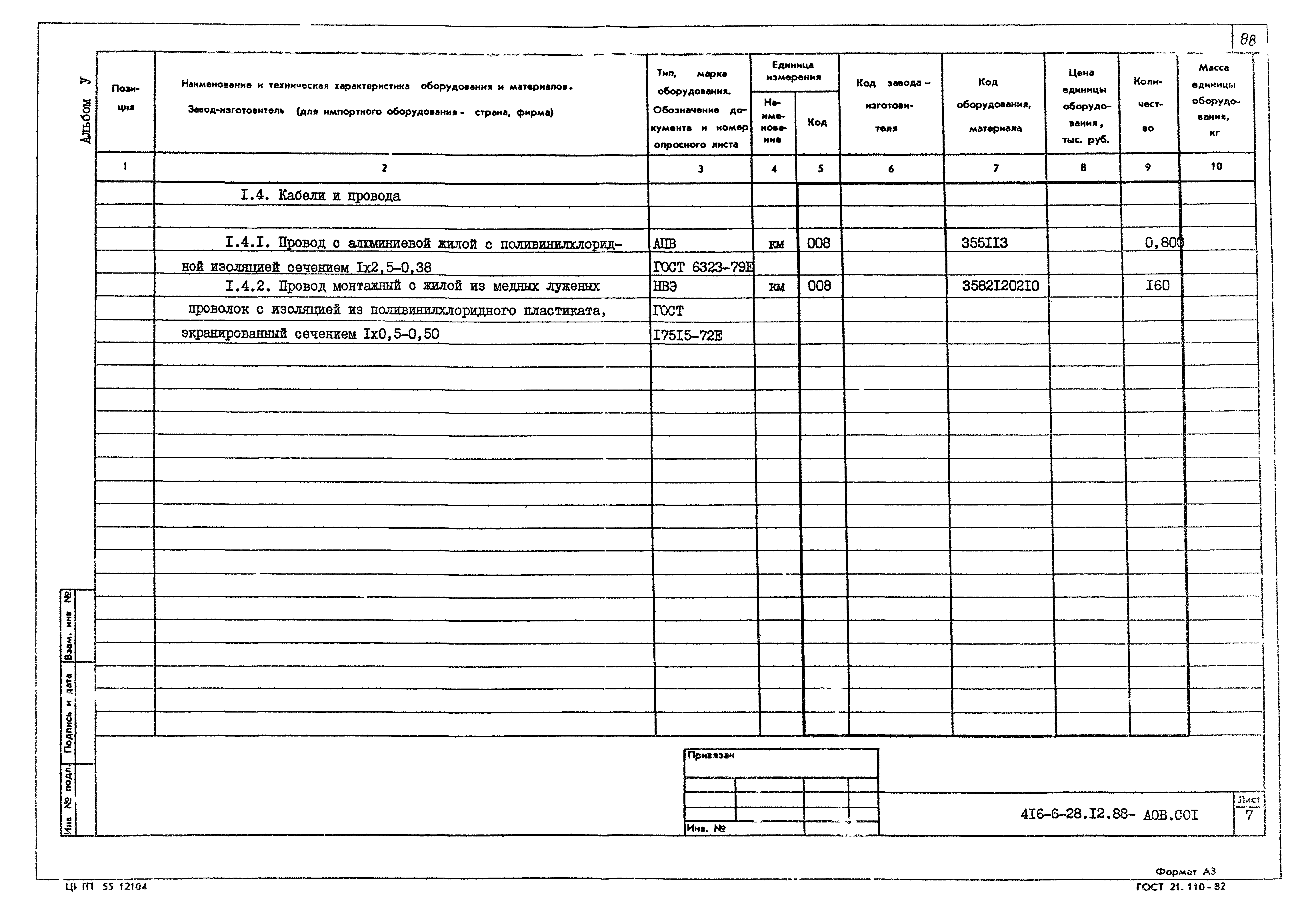 Типовой проект 416-6-28.12.88