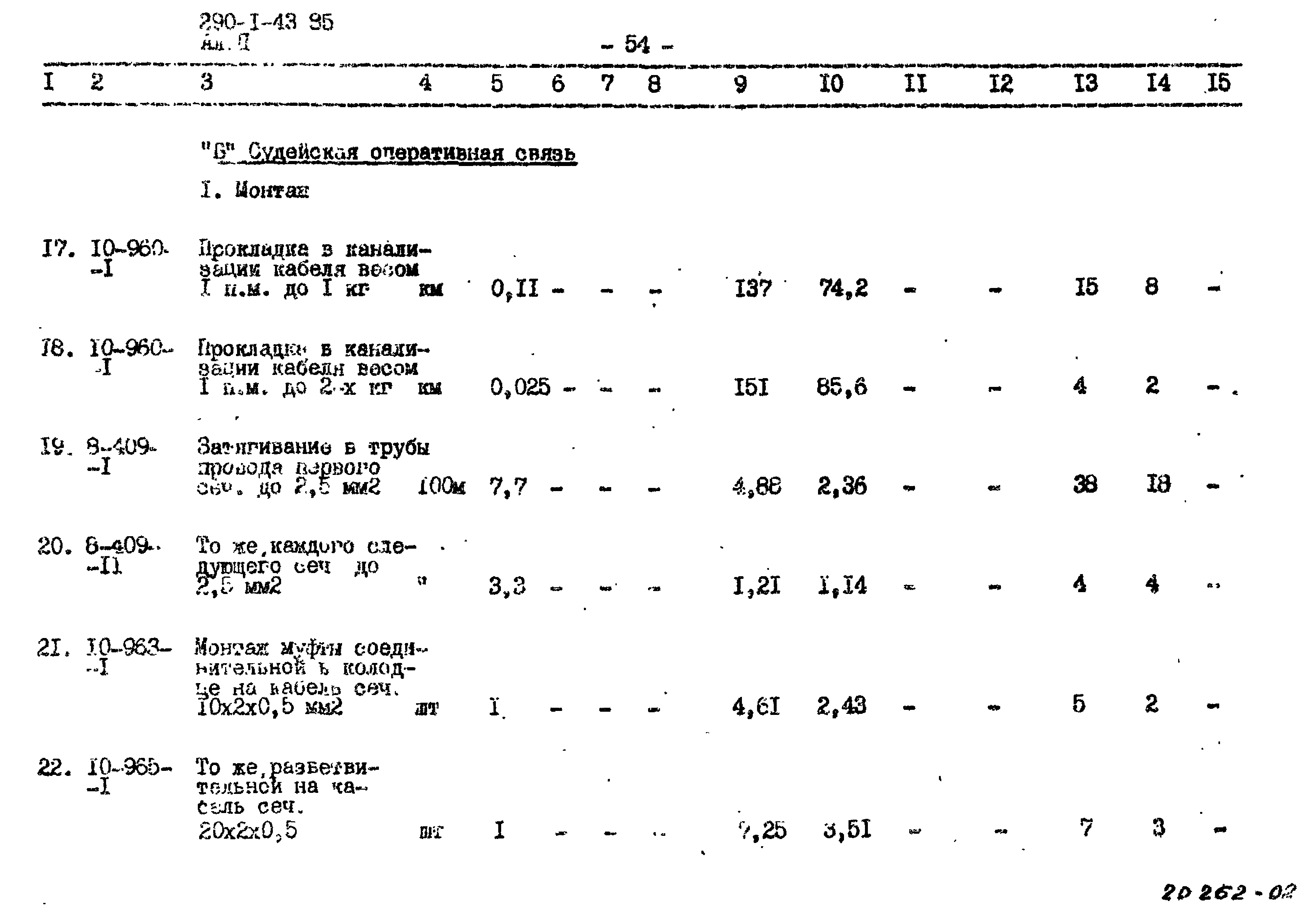 Типовой проект 290-1-43.85