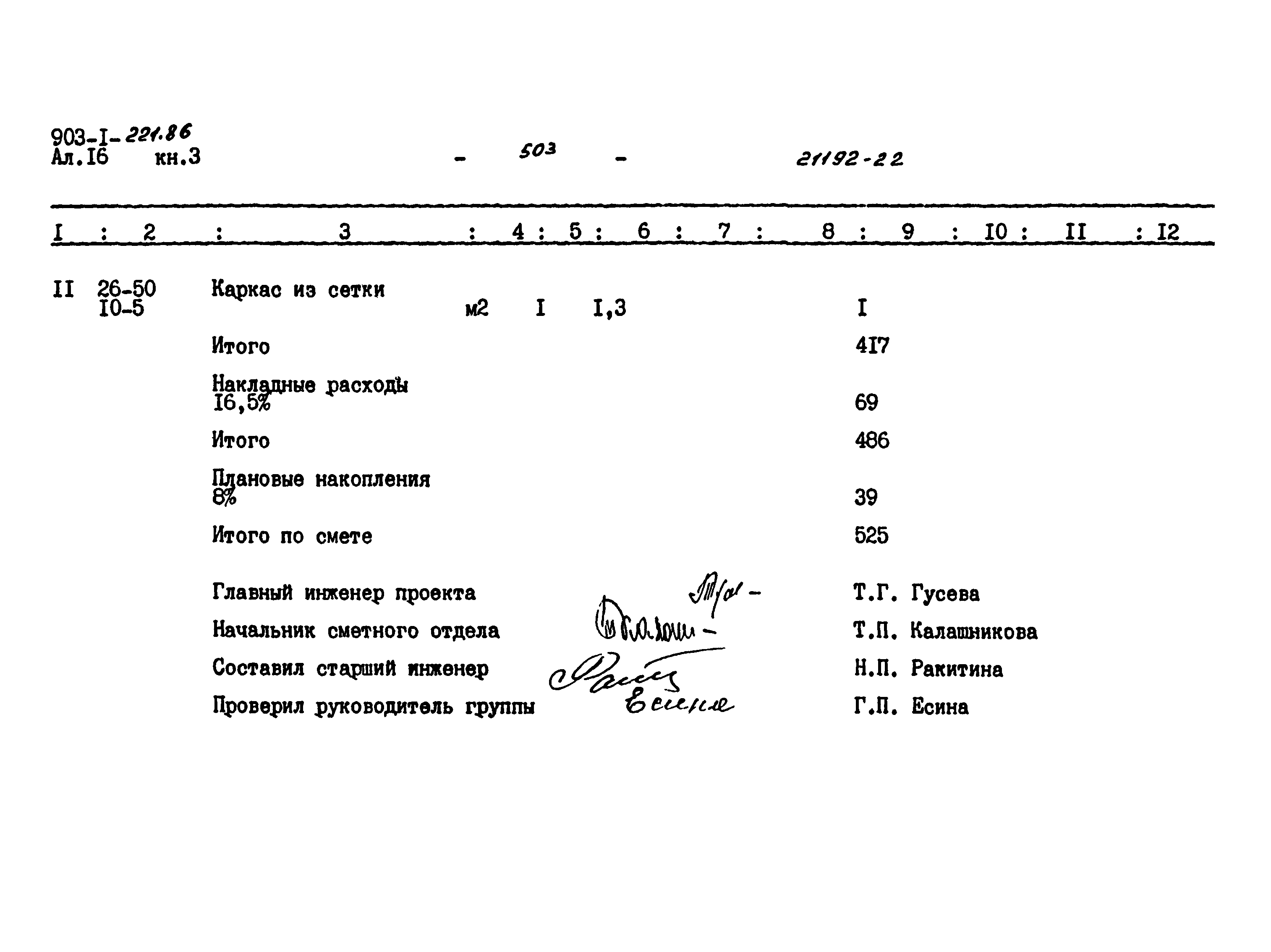 Типовой проект 903-1-221.86