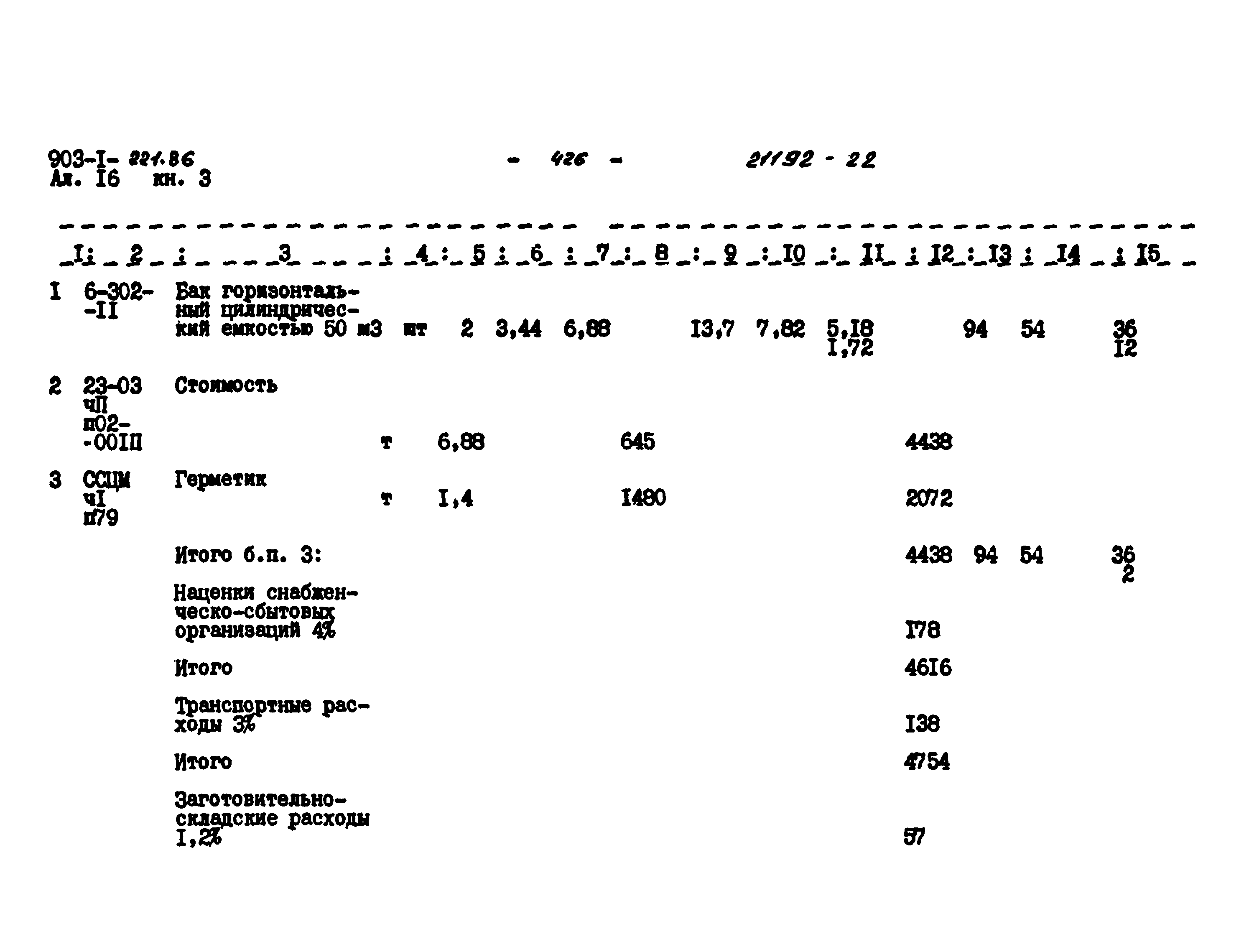 Типовой проект 903-1-221.86