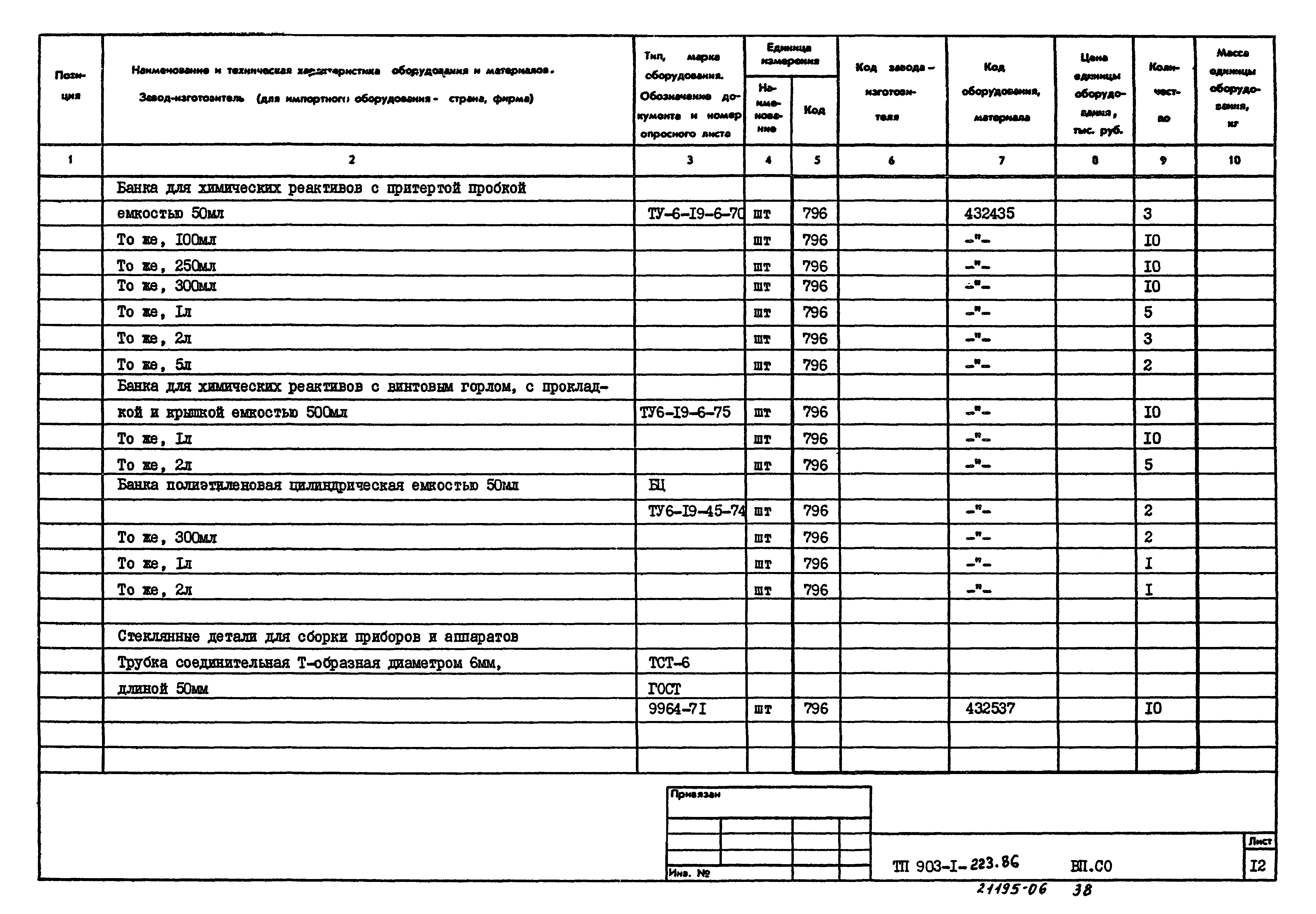 Типовой проект 903-1-223.86