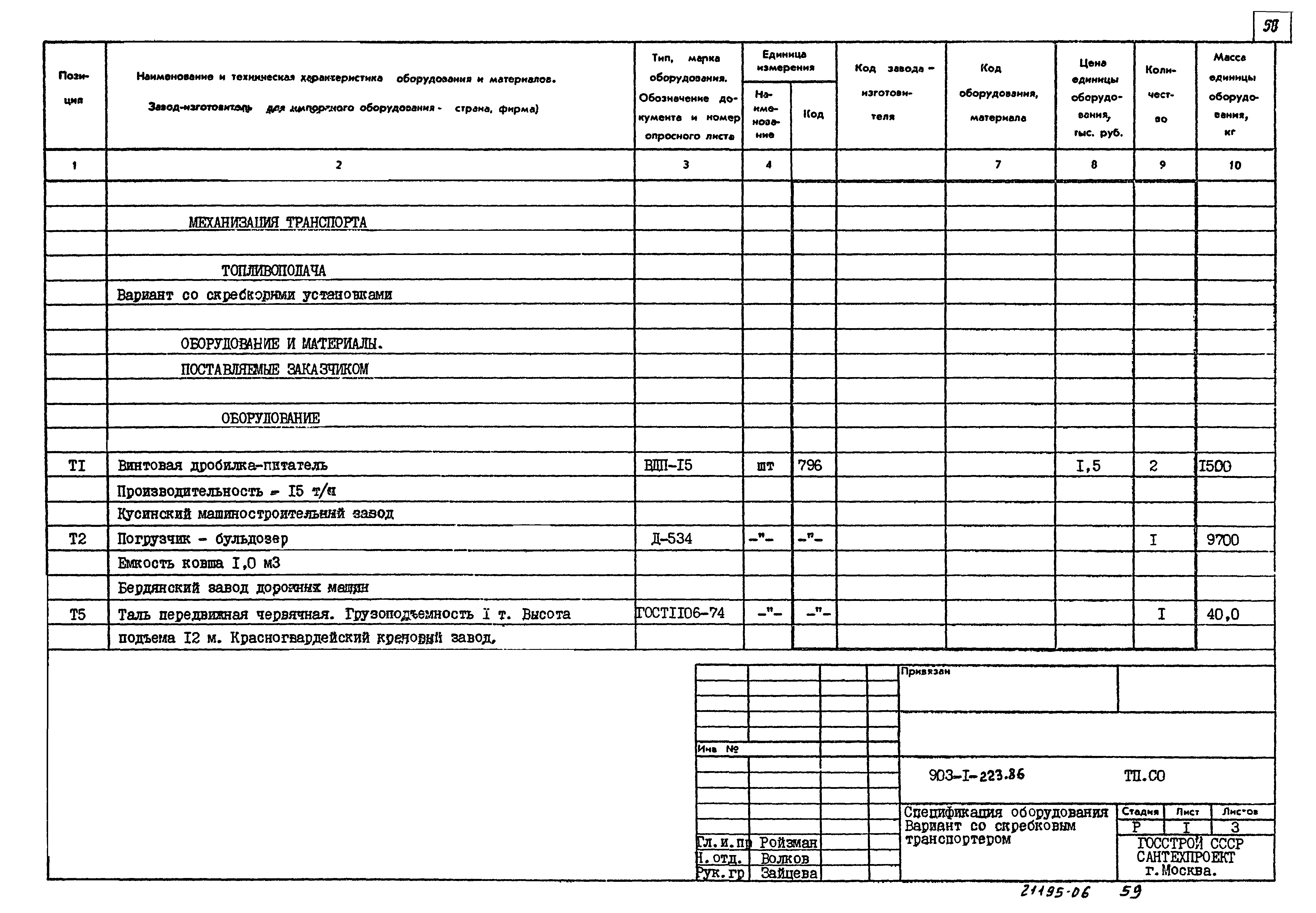 Типовой проект 903-1-223.86