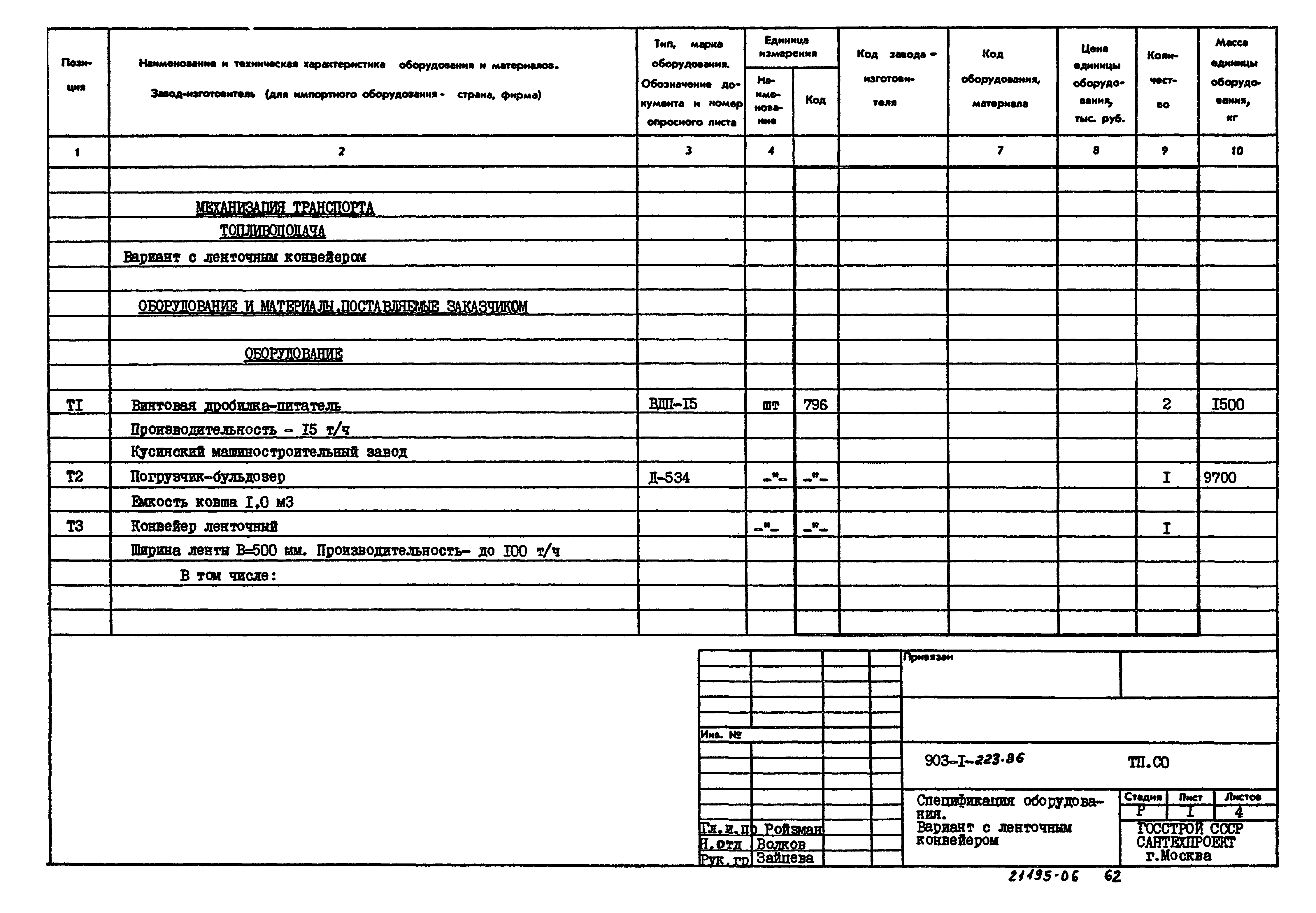 Типовой проект 903-1-223.86