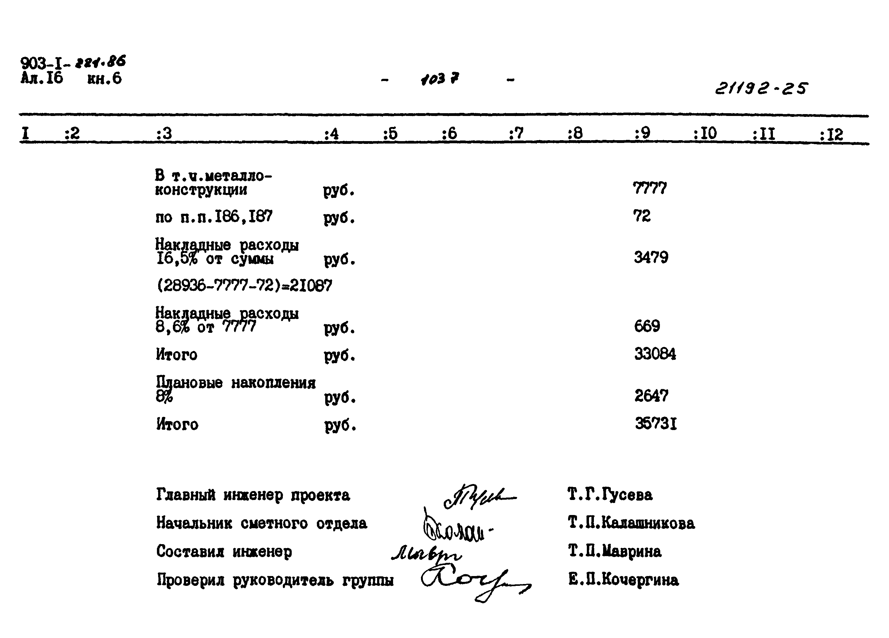 Типовой проект 903-1-221.86
