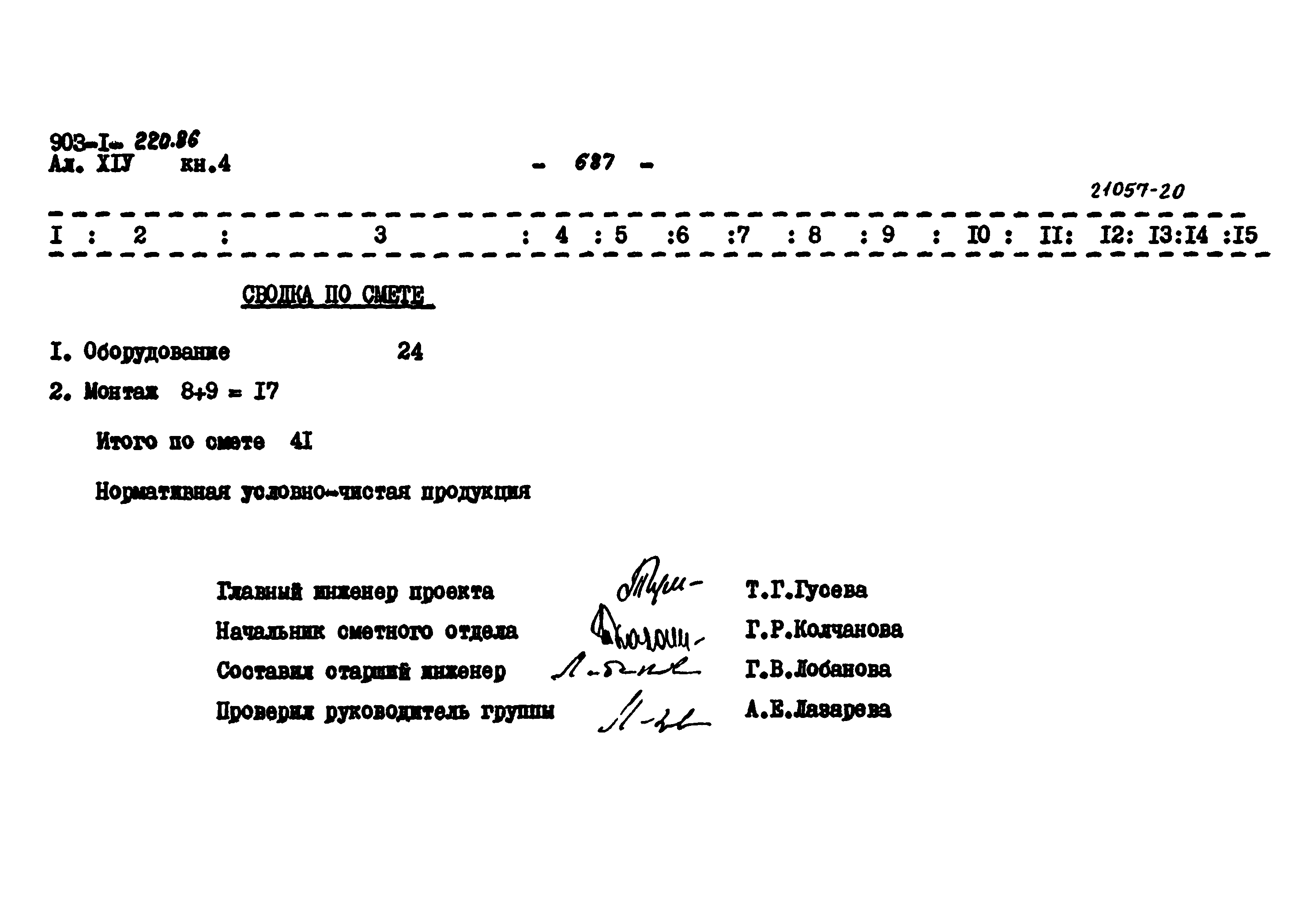 Типовой проект 903-1-220.86