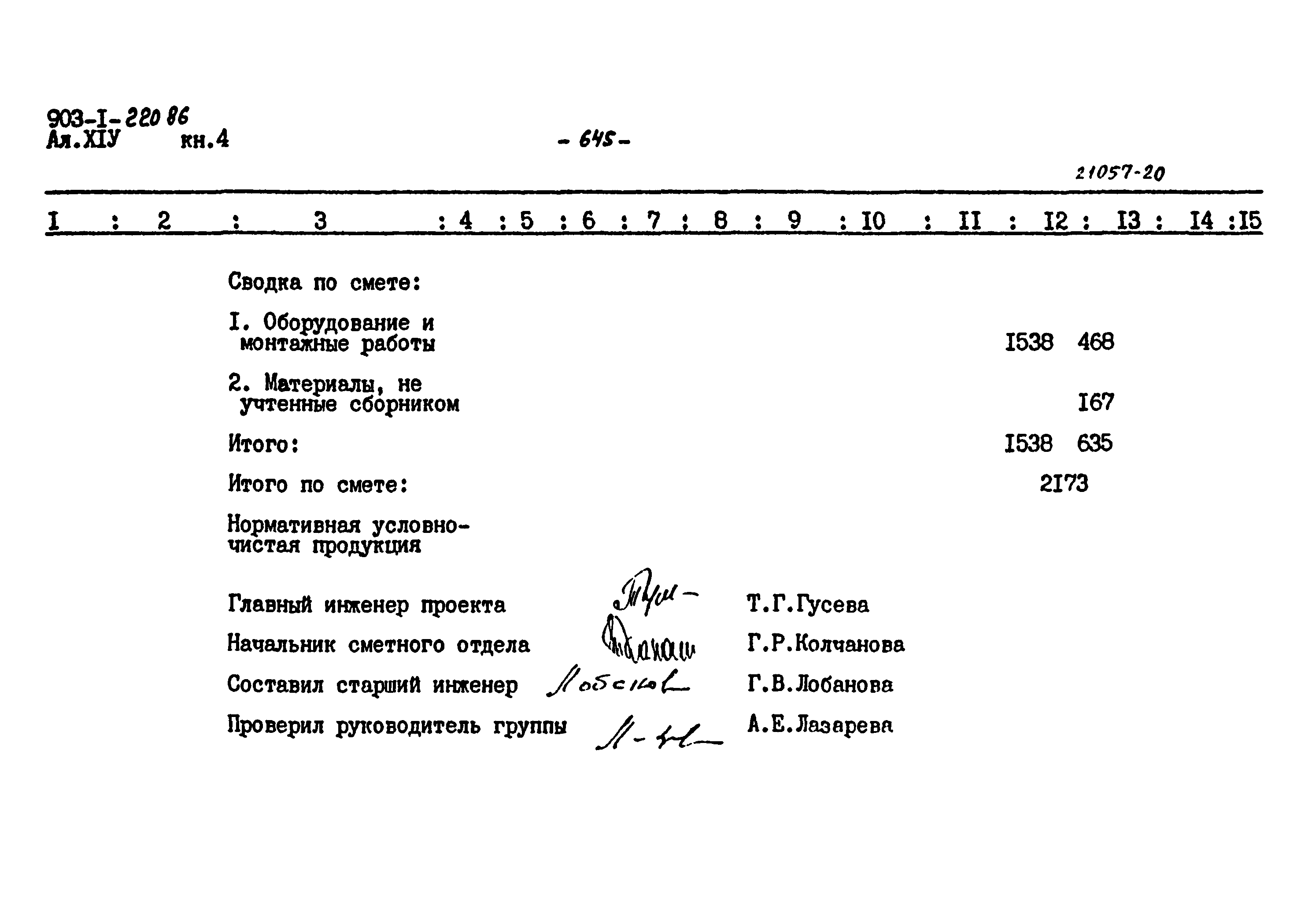 Типовой проект 903-1-220.86