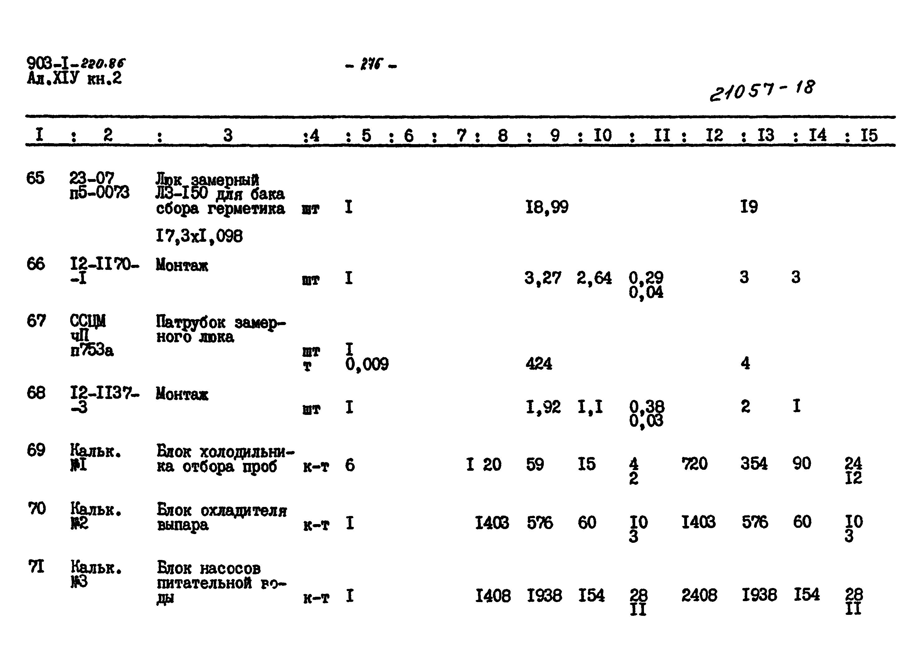 Типовой проект 903-1-220.86