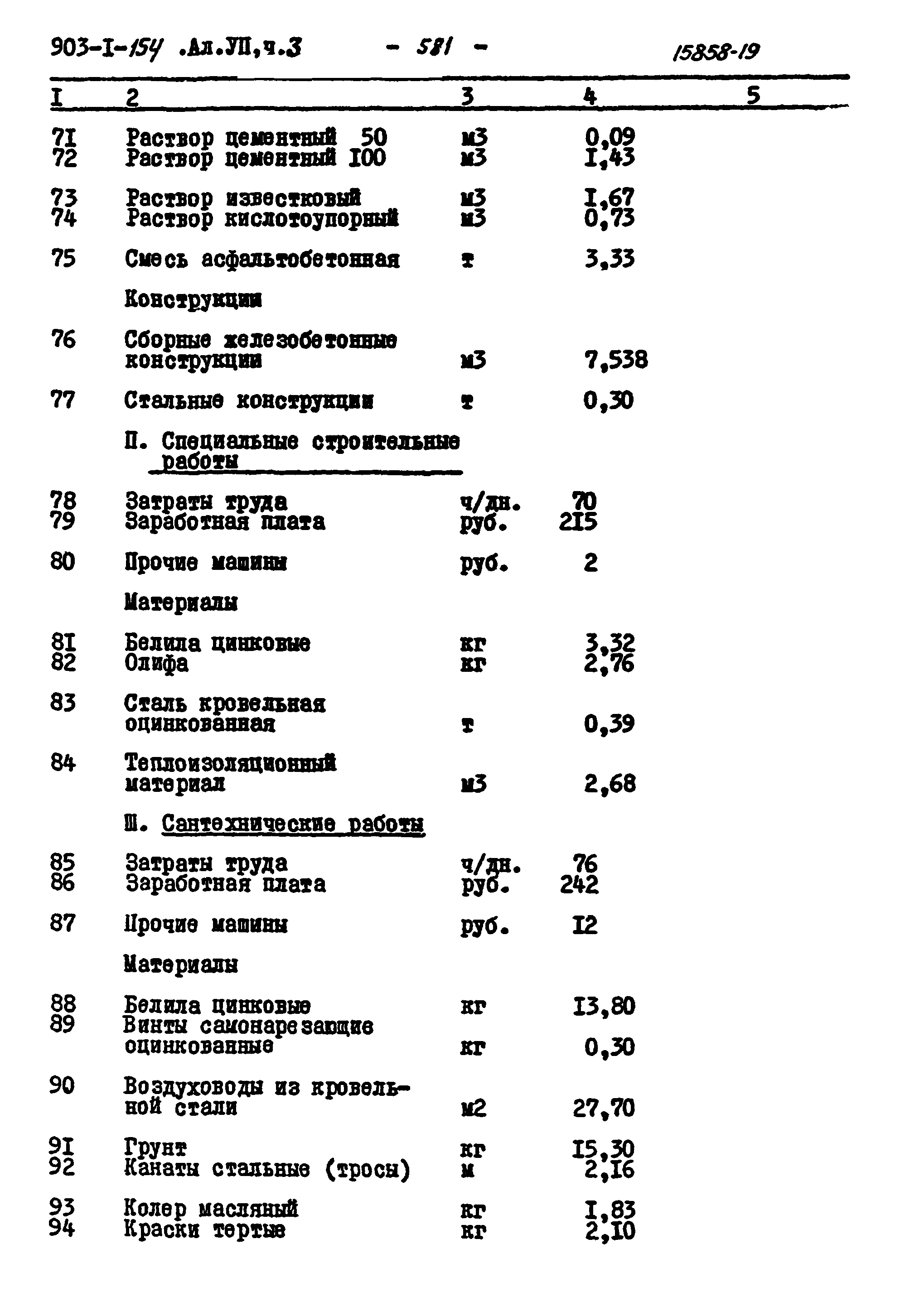 Типовой проект 903-1-154