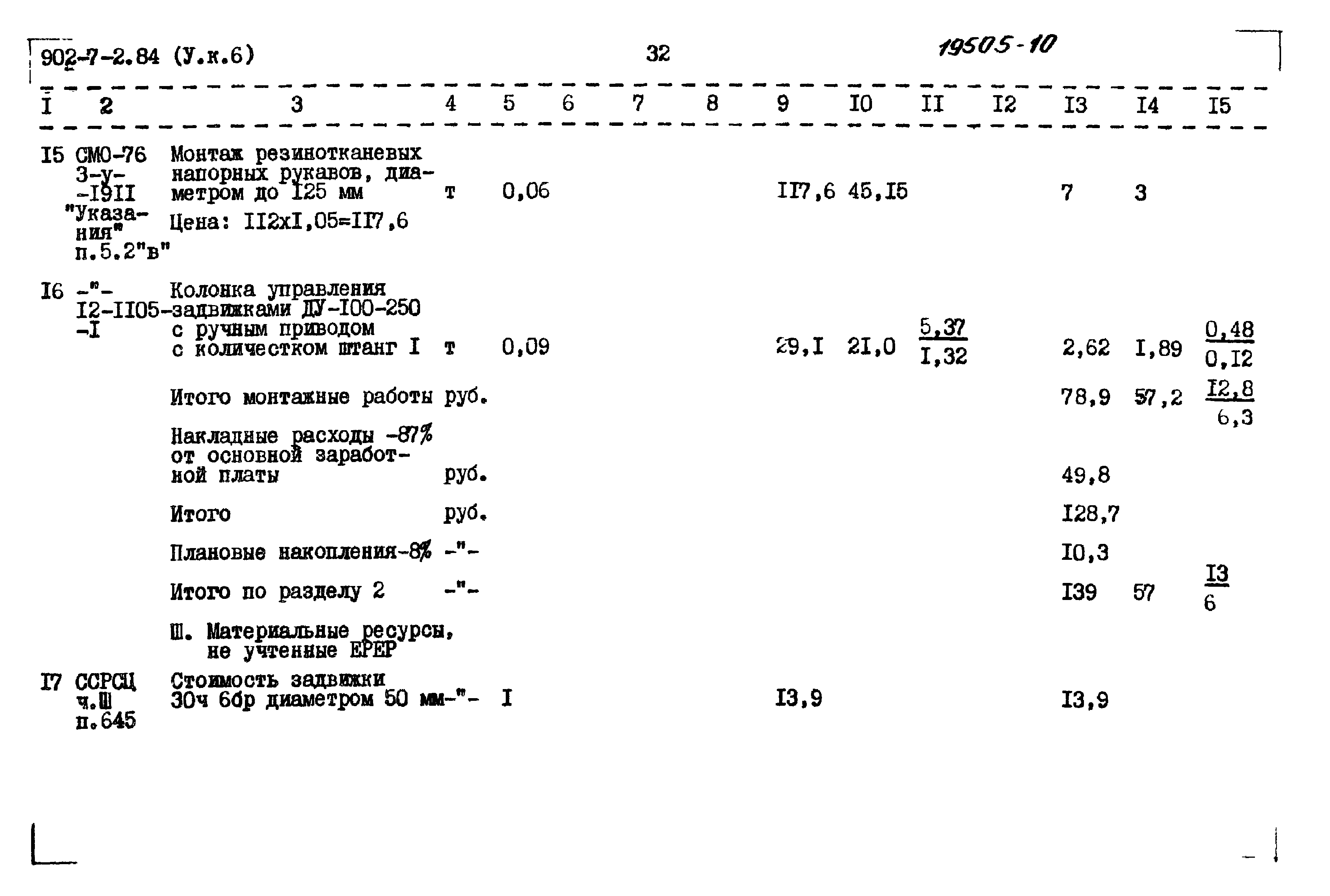 Типовой проект 902-7-2.84