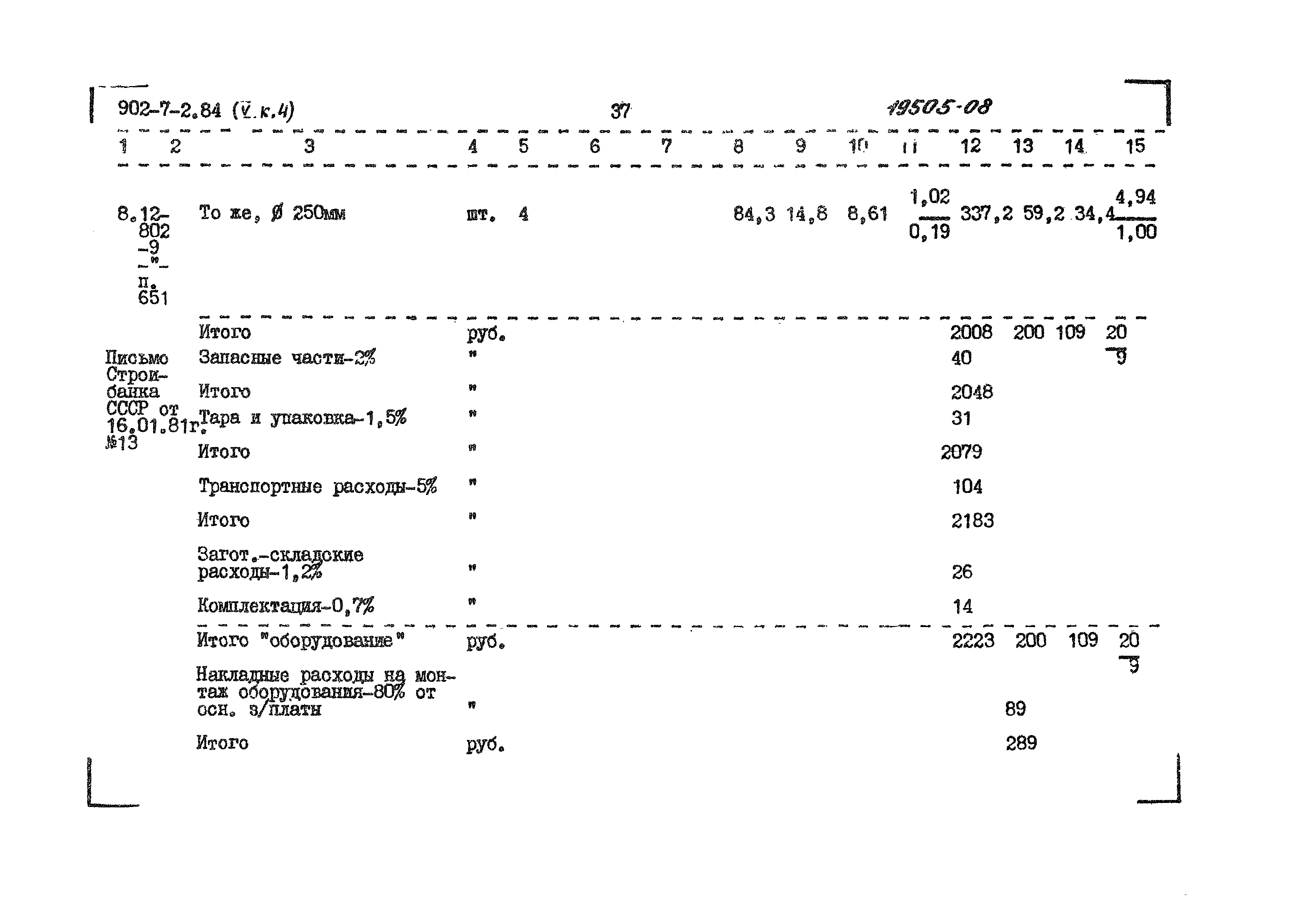 Типовой проект 902-7-2.84