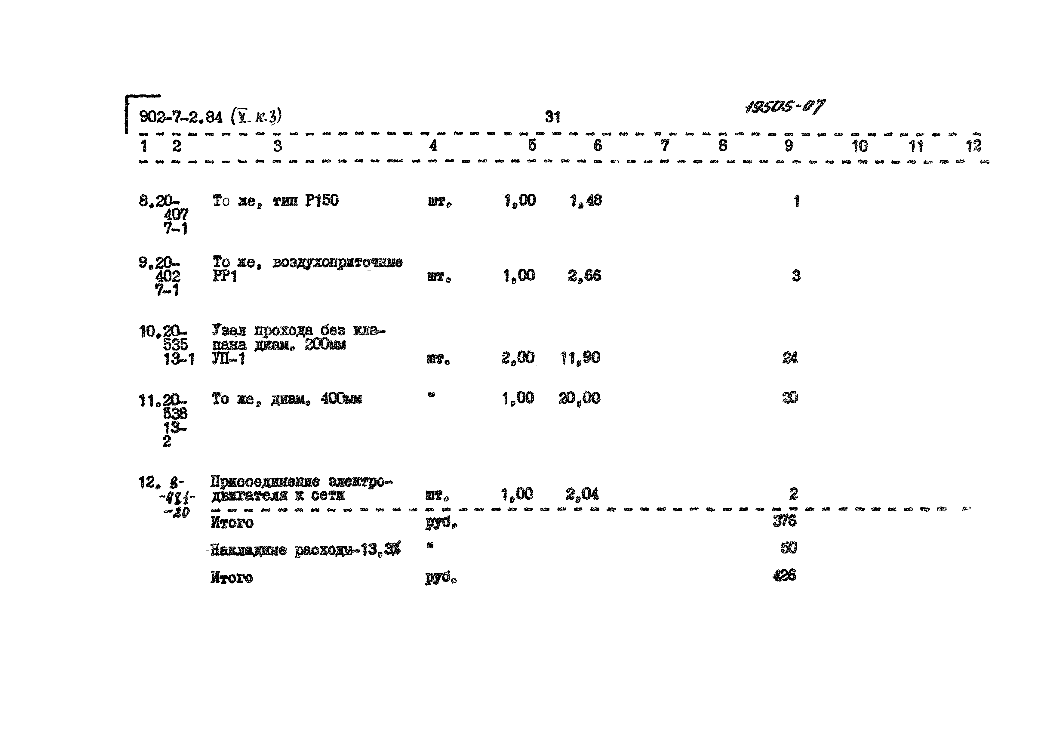 Типовой проект 902-7-2.84