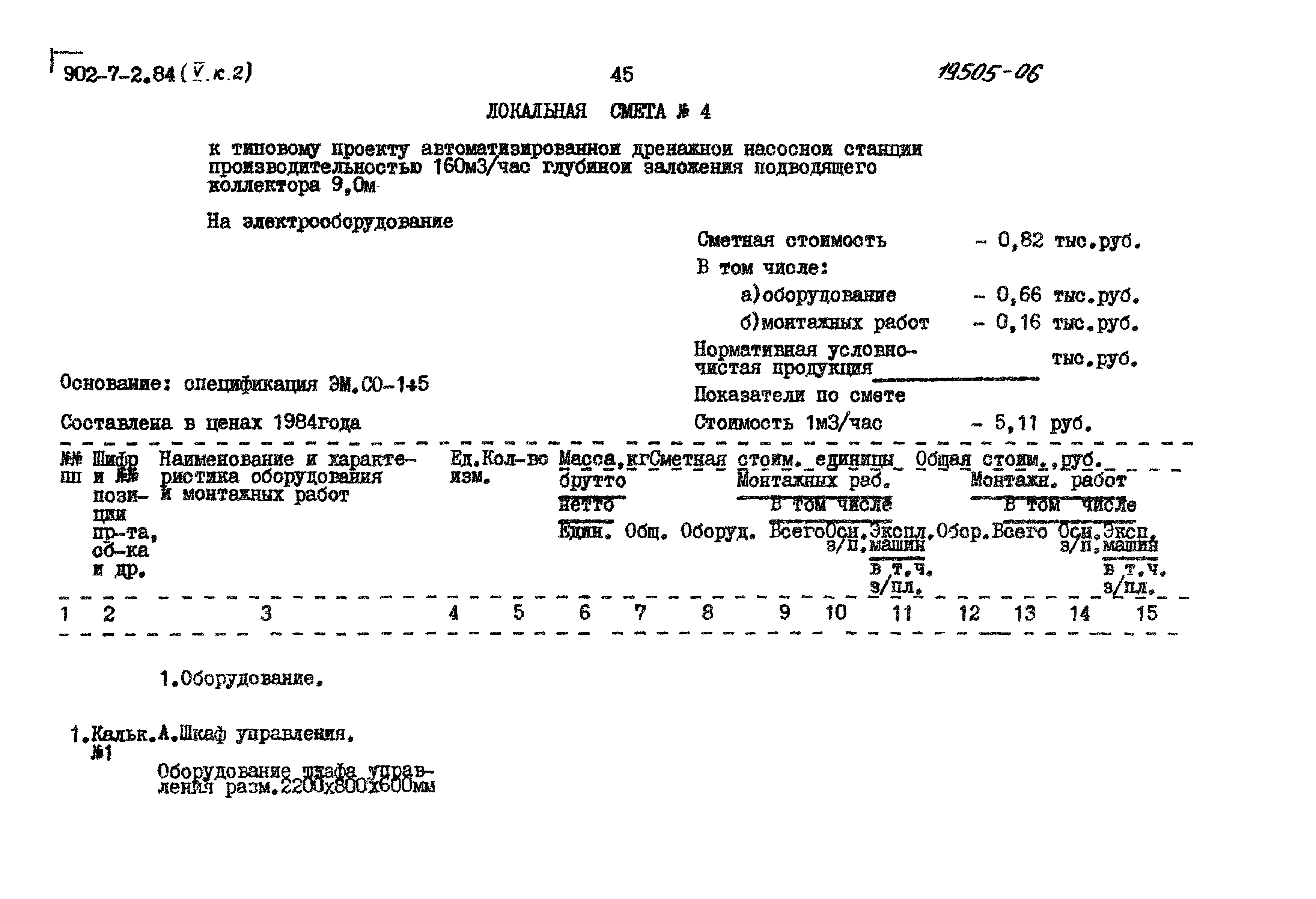 Типовой проект 902-7-2.84