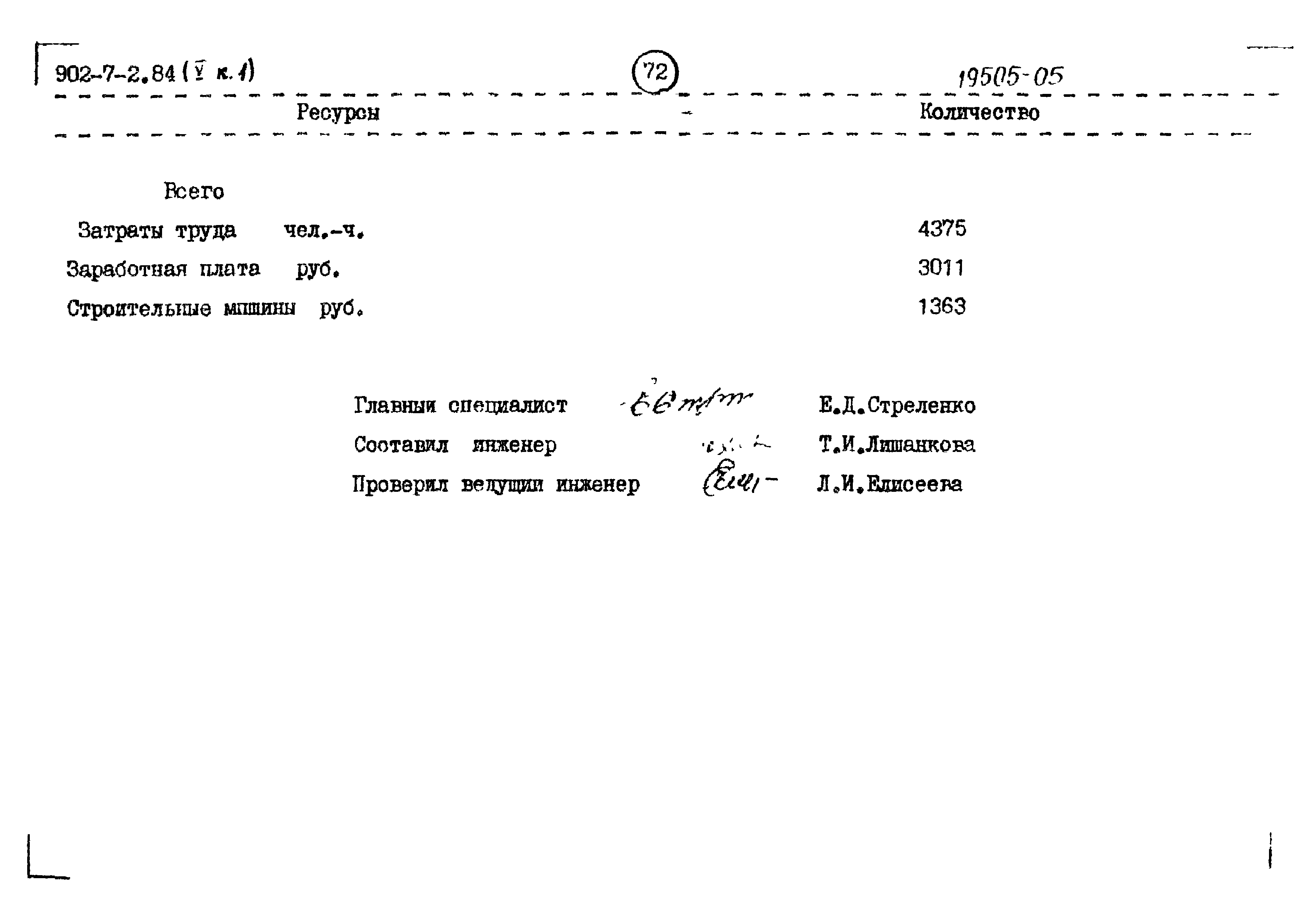 Типовой проект 902-7-2.84
