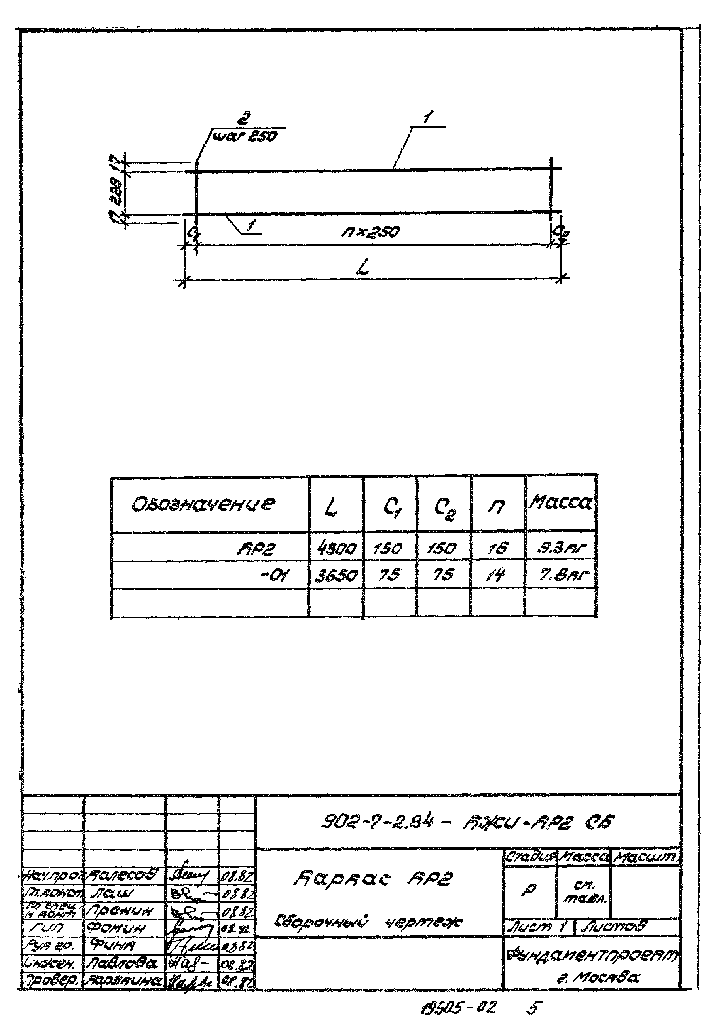Типовой проект 902-7-2.84