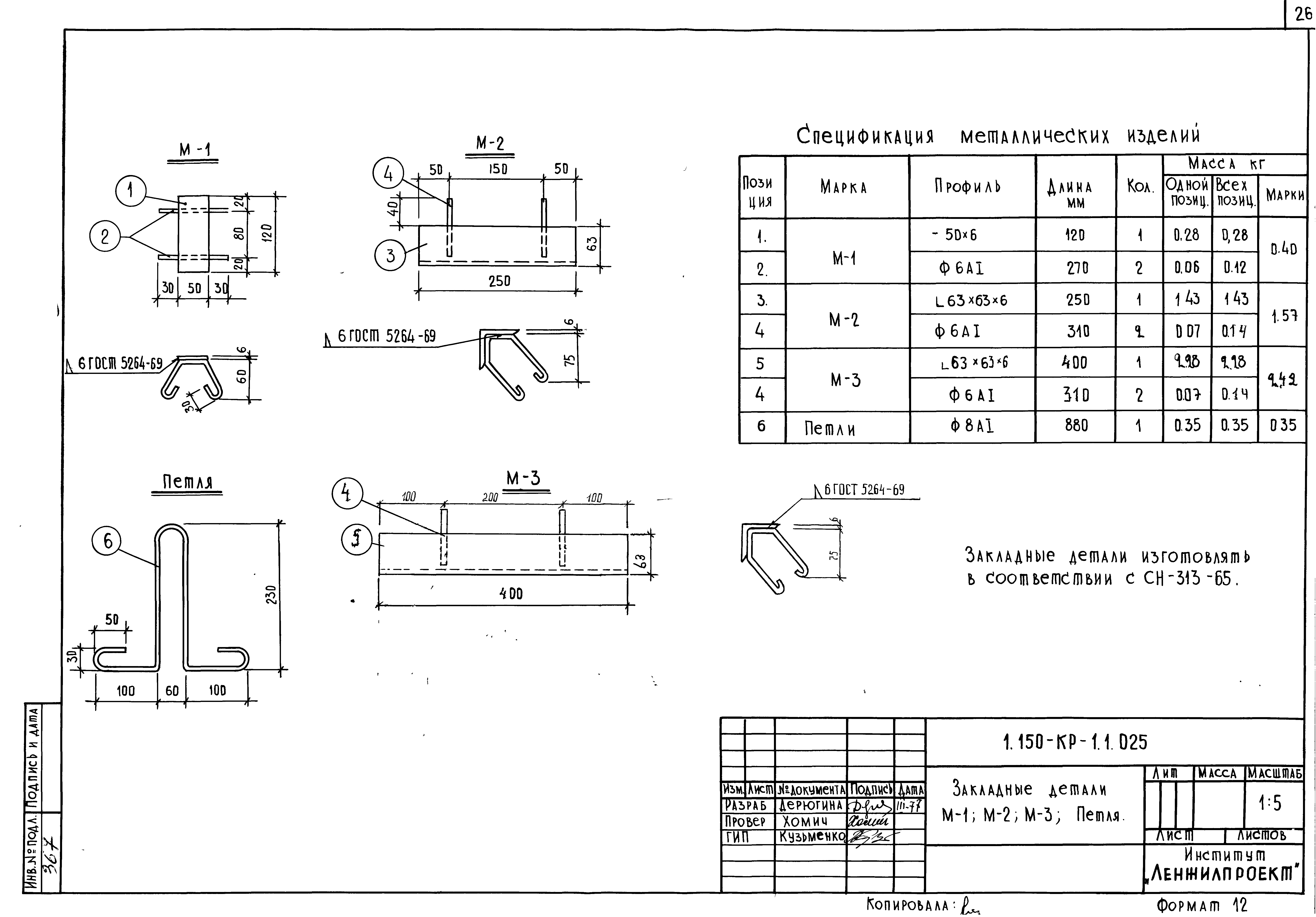 Спецификация изделия