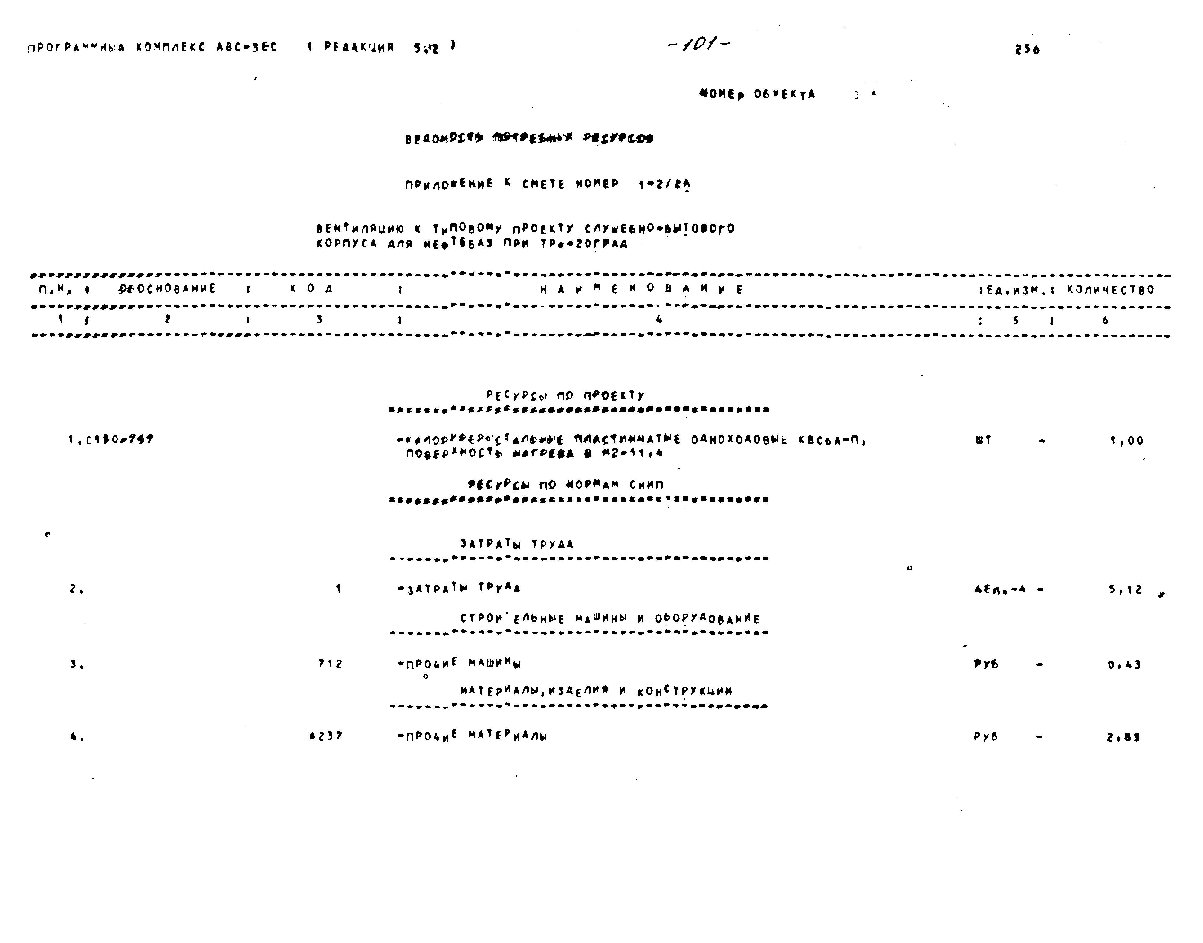 Типовой проект 416-1-201.87