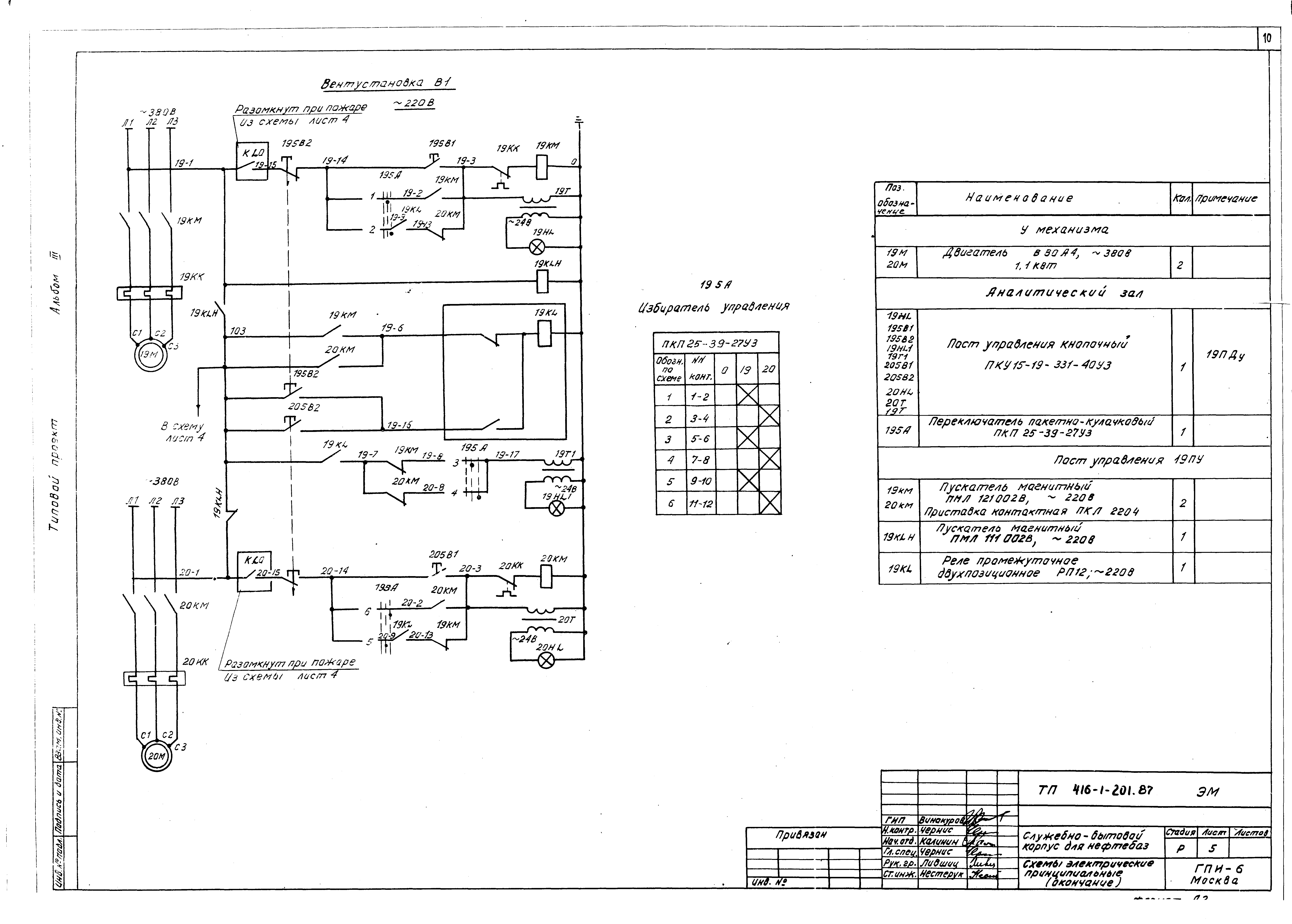 Типовой проект 416-1-201.87