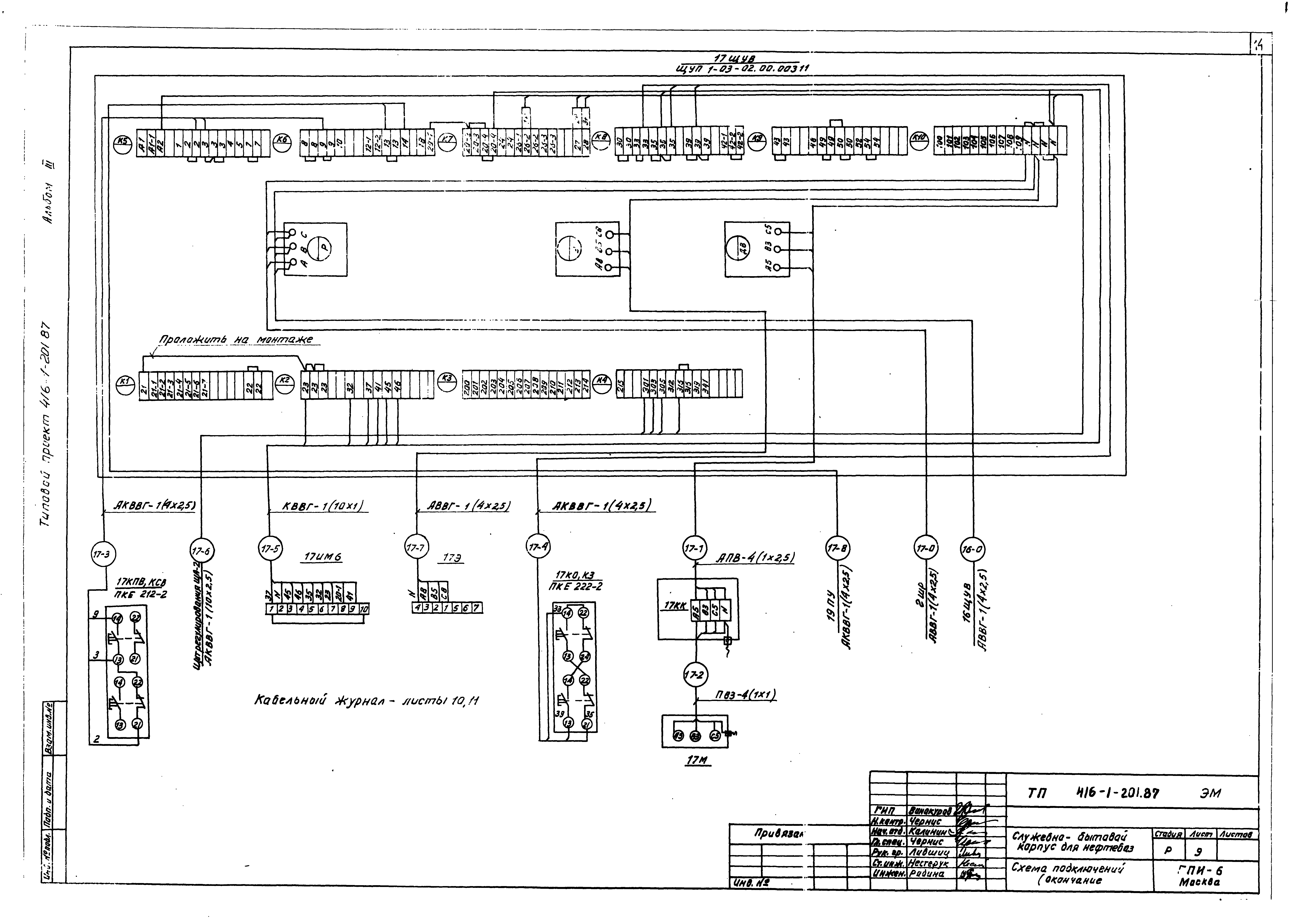 Типовой проект 416-1-201.87