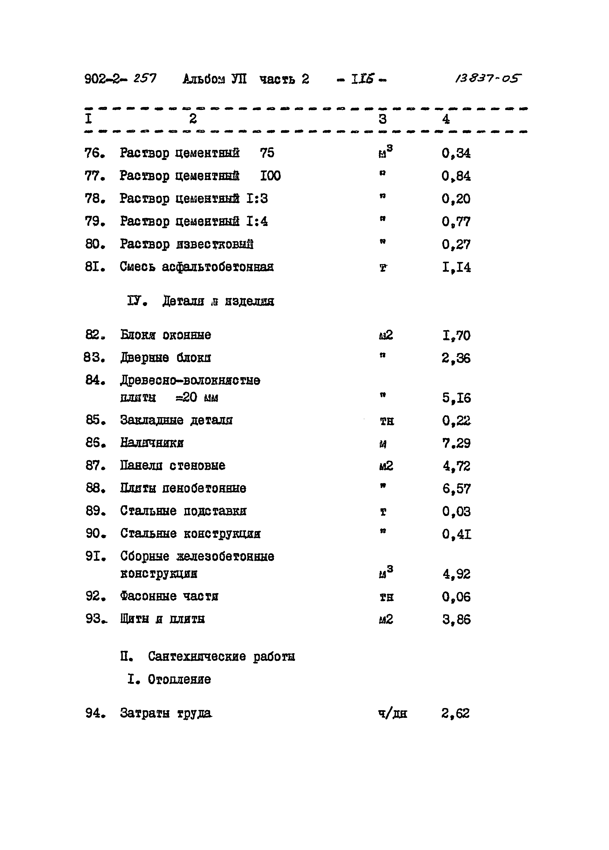 Типовой проект 902-2-257