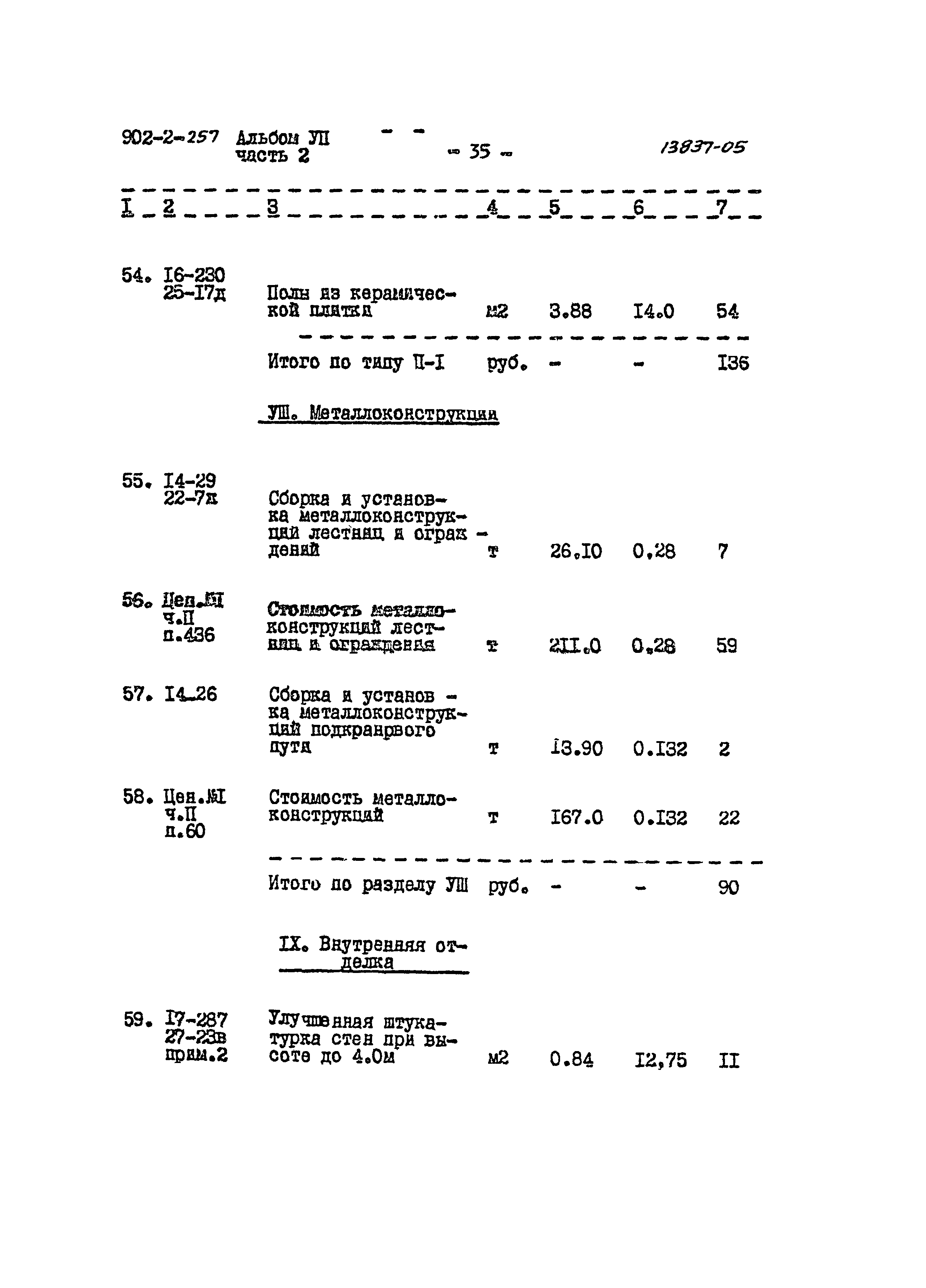 Типовой проект 902-2-257
