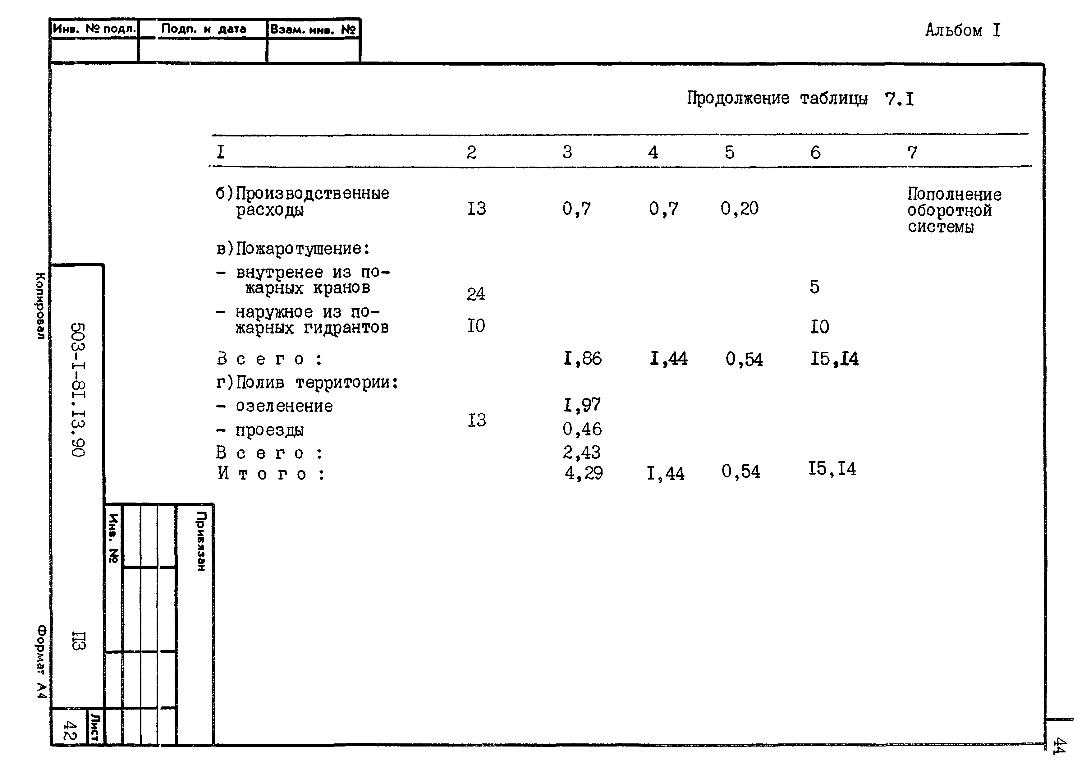 Типовой проект 503-1-81.13.90