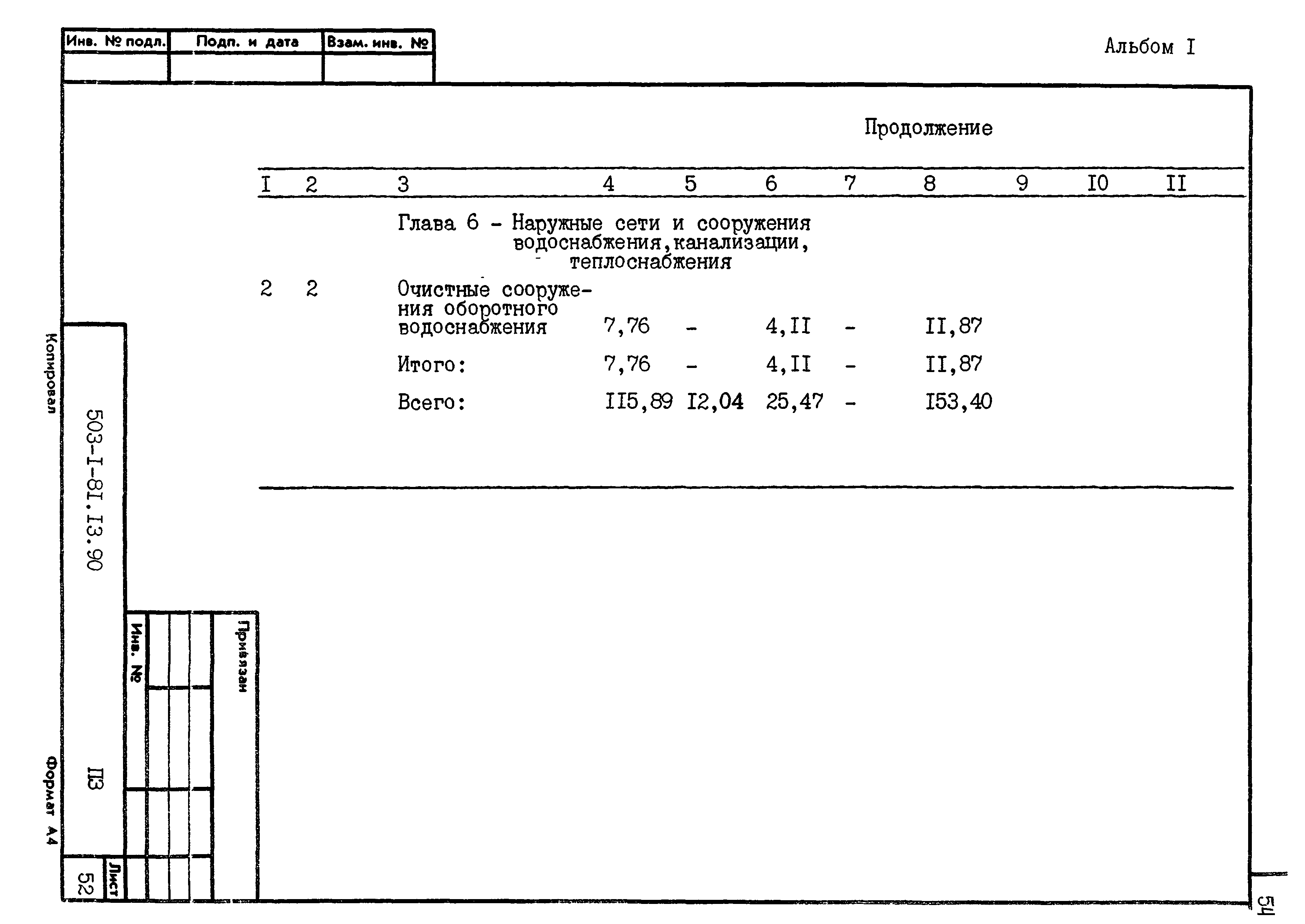 Типовой проект 503-1-81.13.90