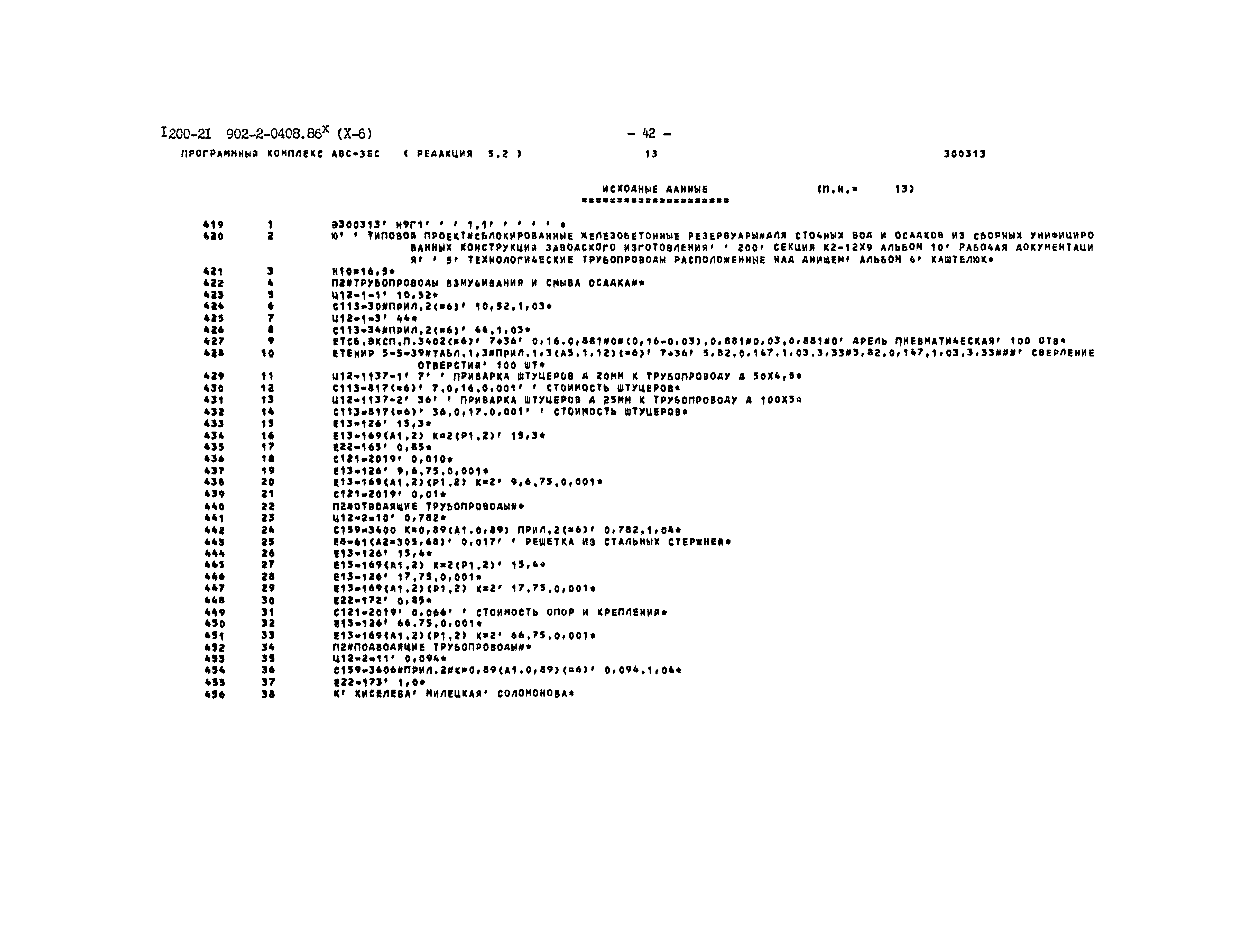 Типовые проектные решения 902-2-0408.86