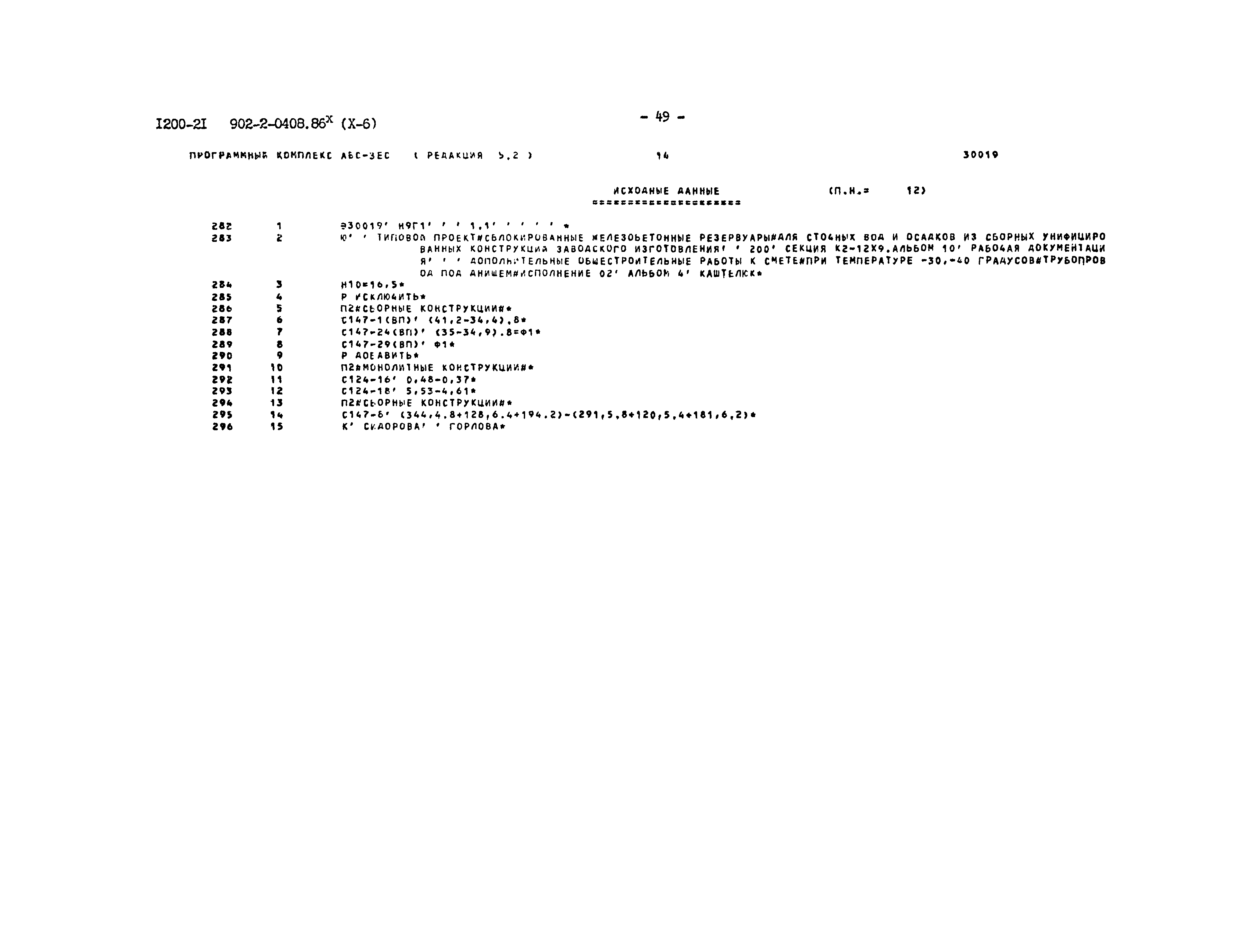 Типовые проектные решения 902-2-0408.86