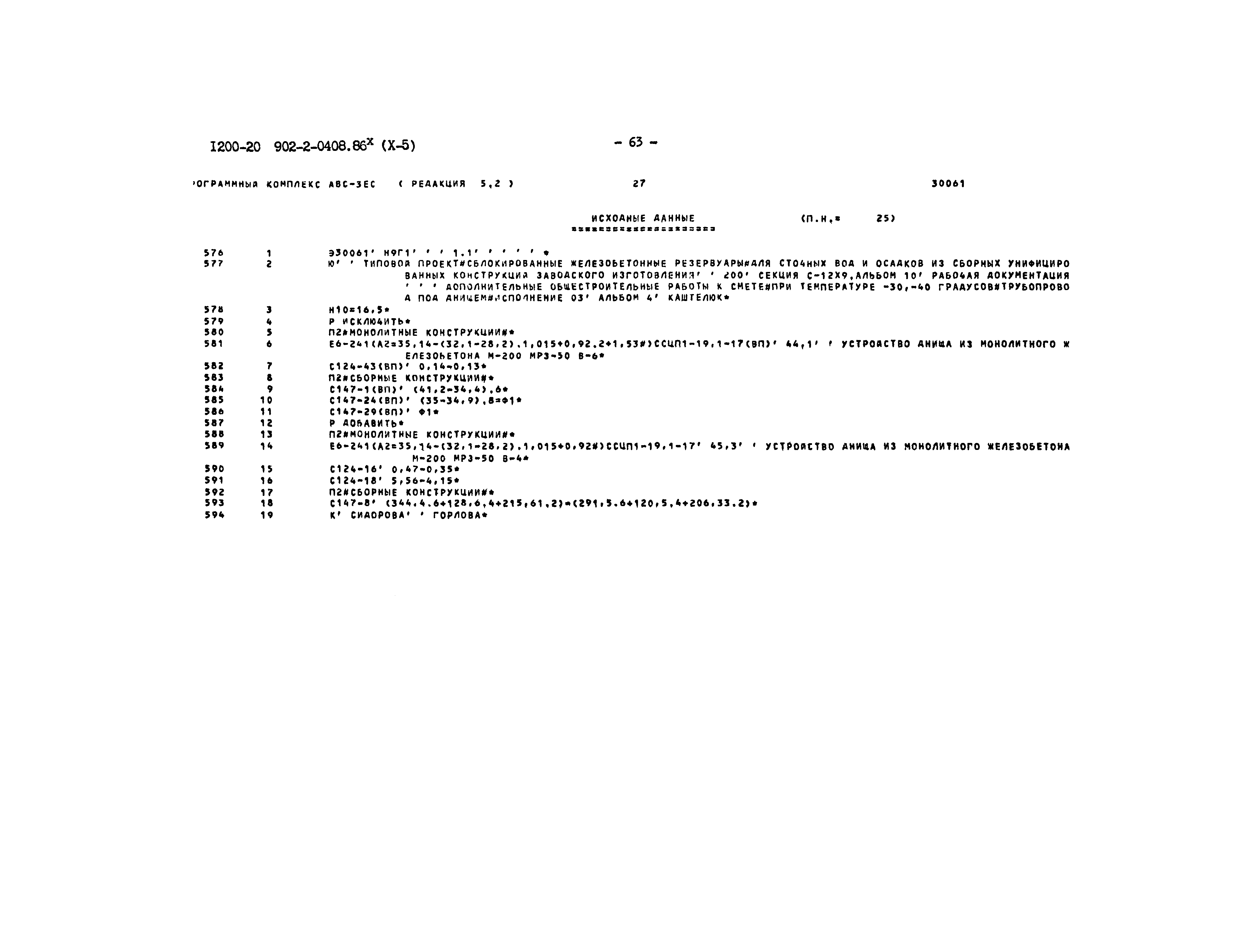 Типовые проектные решения 902-2-0408.86